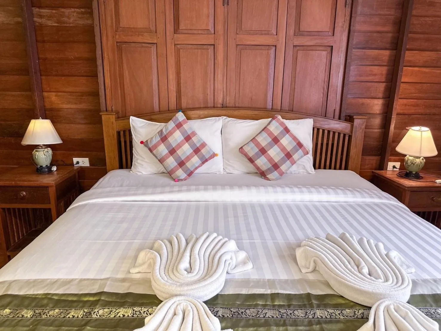 Bed in Rustic River Boutique