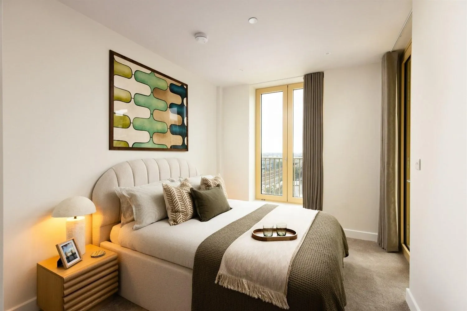 Bedroom, Bed in Charles Hope London Battersea