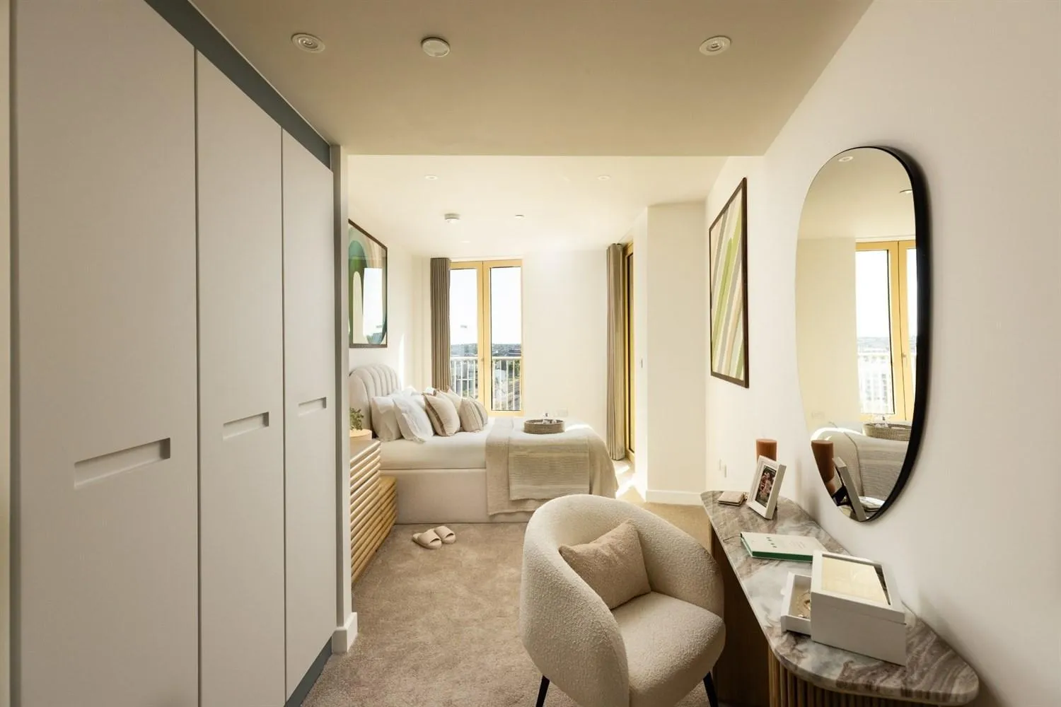 Bedroom, Bed in Charles Hope London Battersea