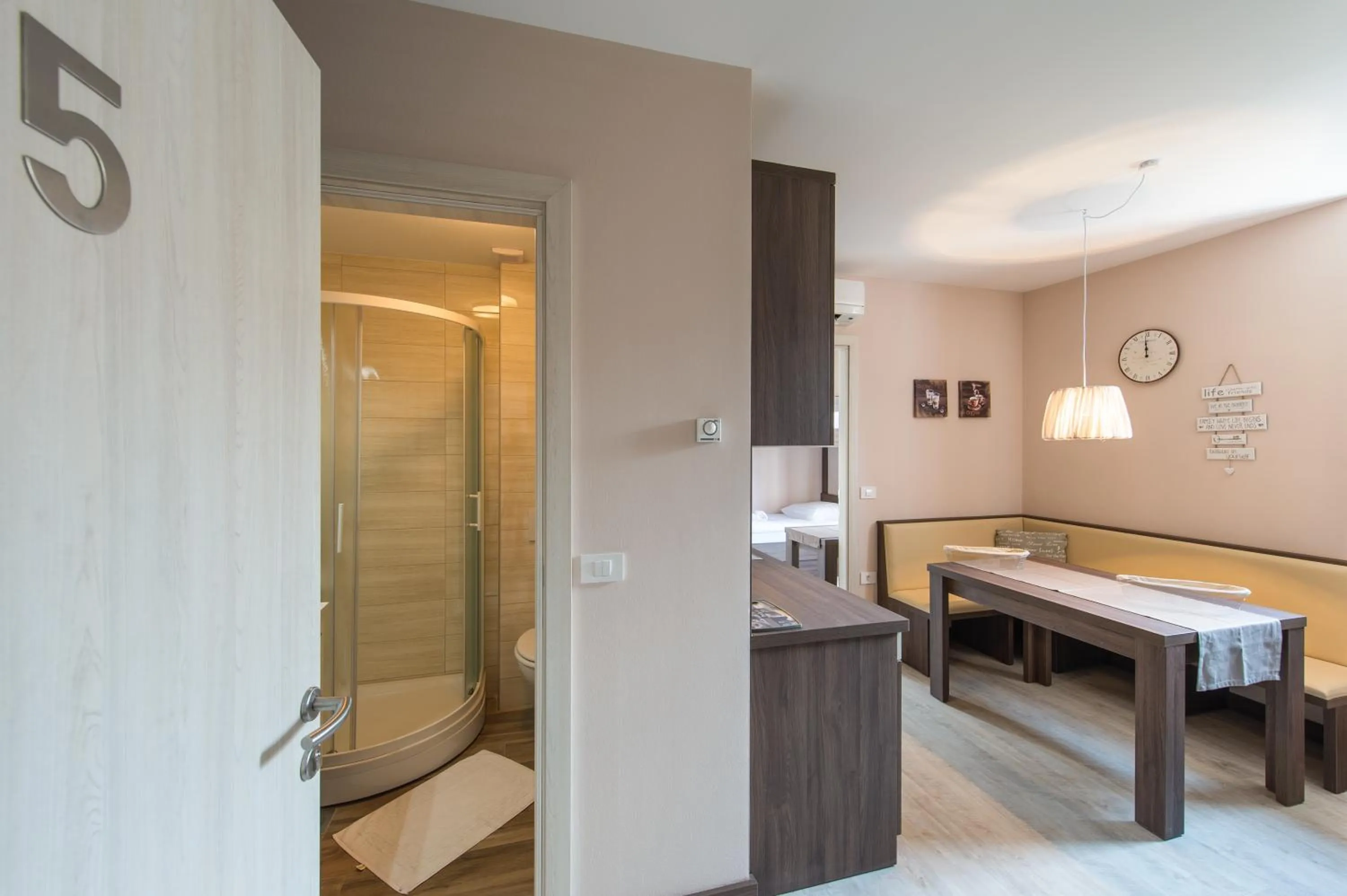 Bathroom in Hotel Pri mostu