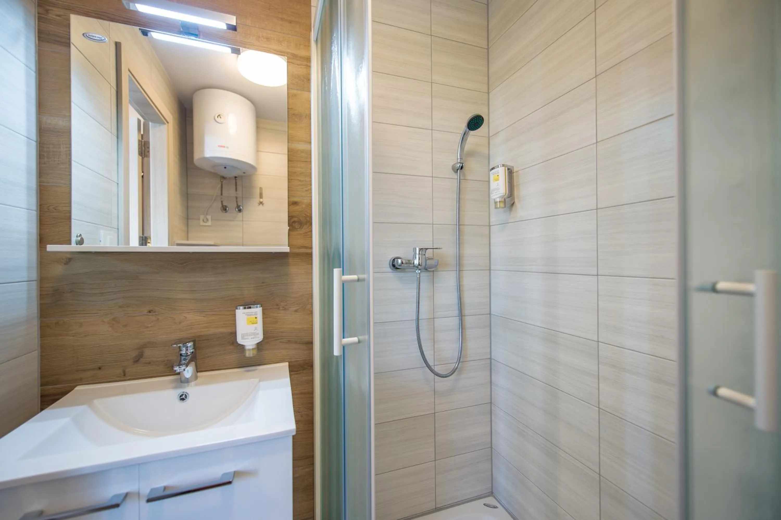 Bathroom in Hotel Pri mostu