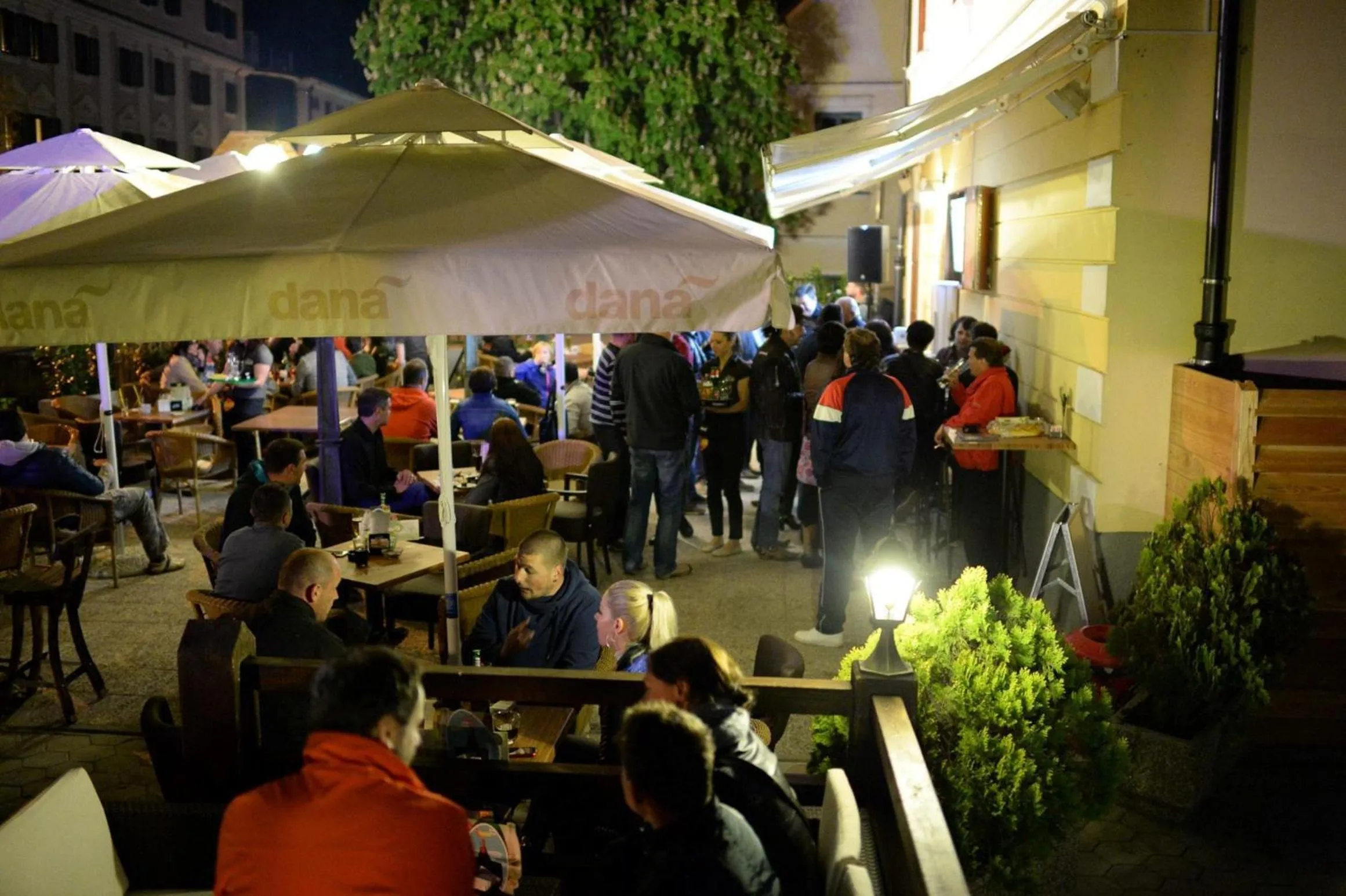 Garden in Hotel Pri mostu