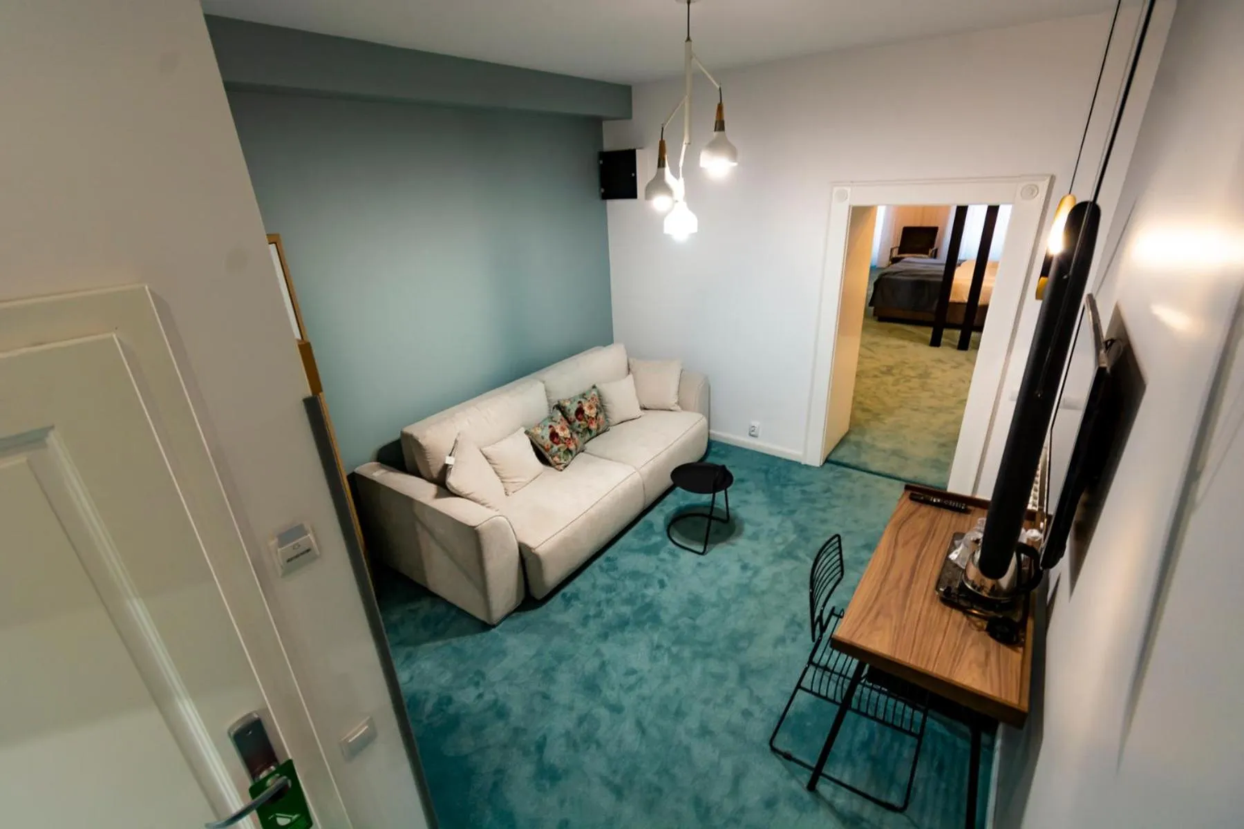 Living room, Bed in Rabbit Hole