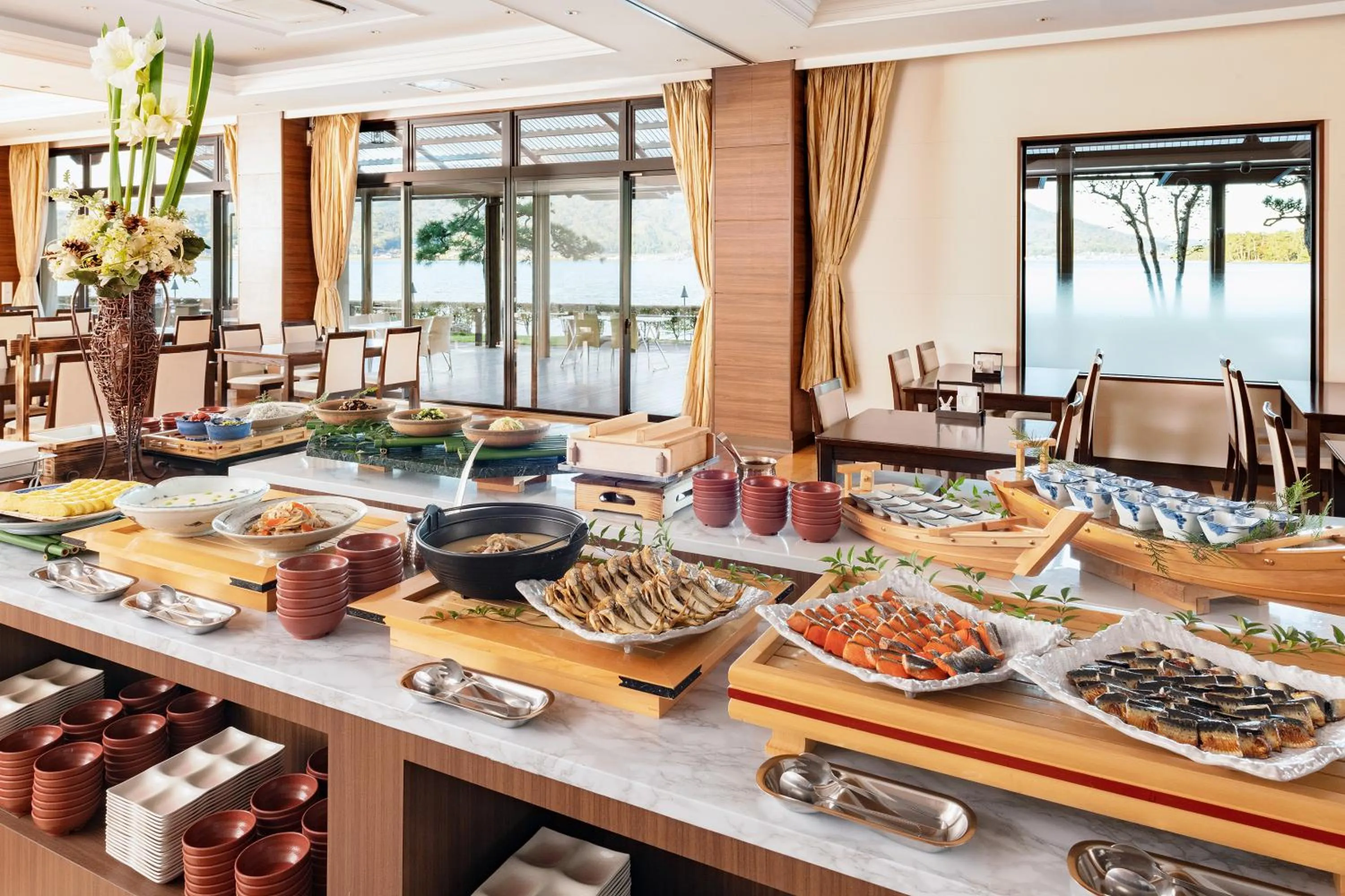 Breakfast in Amano Hashidate Hotel