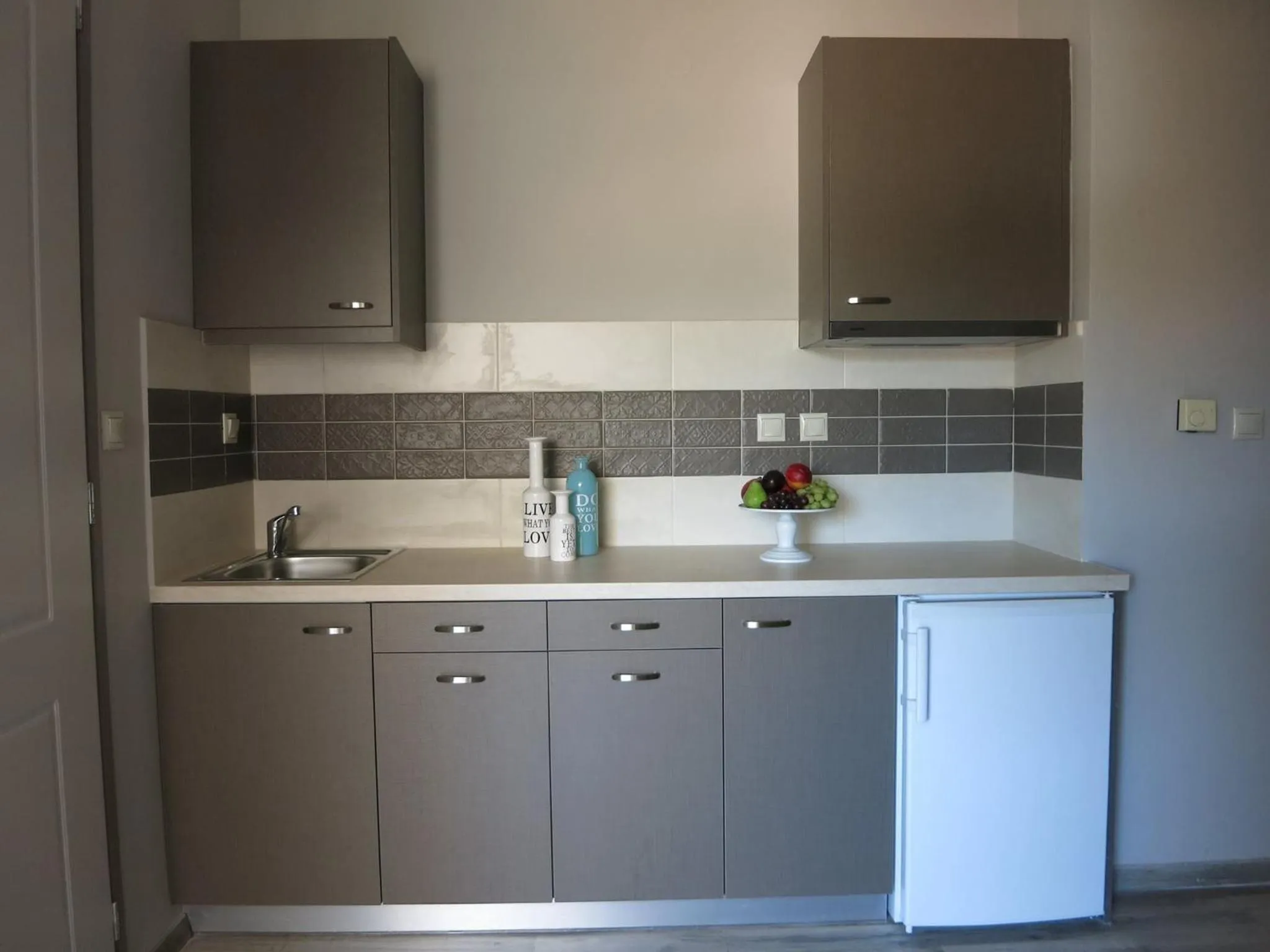Kitchen or kitchenette in Pantheon Aparthotel