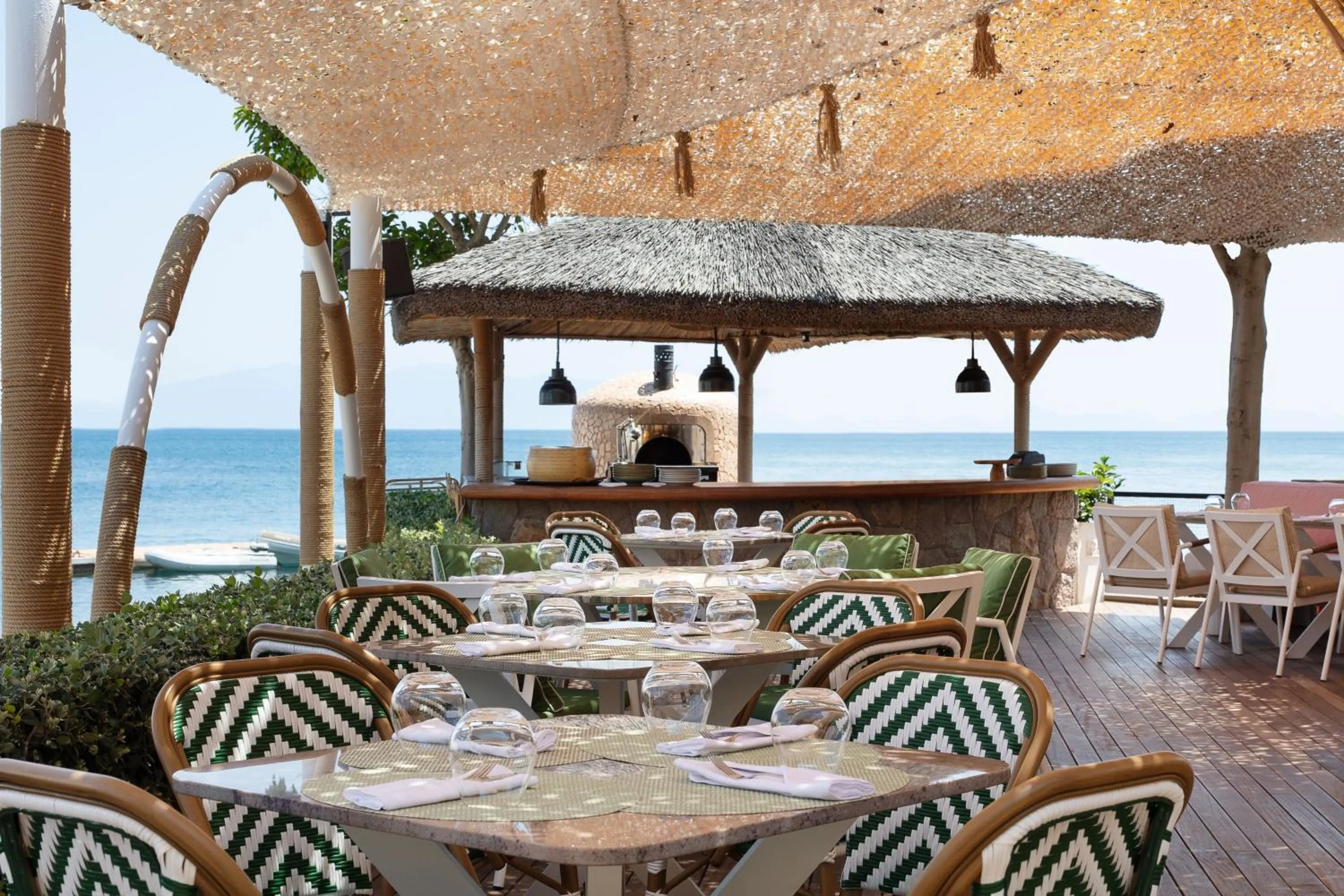 Lounge or bar in Caresse, a Luxury Collection Resort & Spa, Bodrum