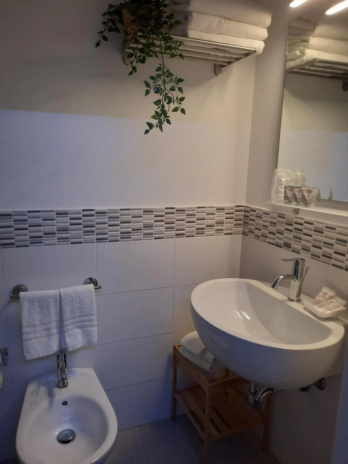 Bathroom in Residence Le Isole