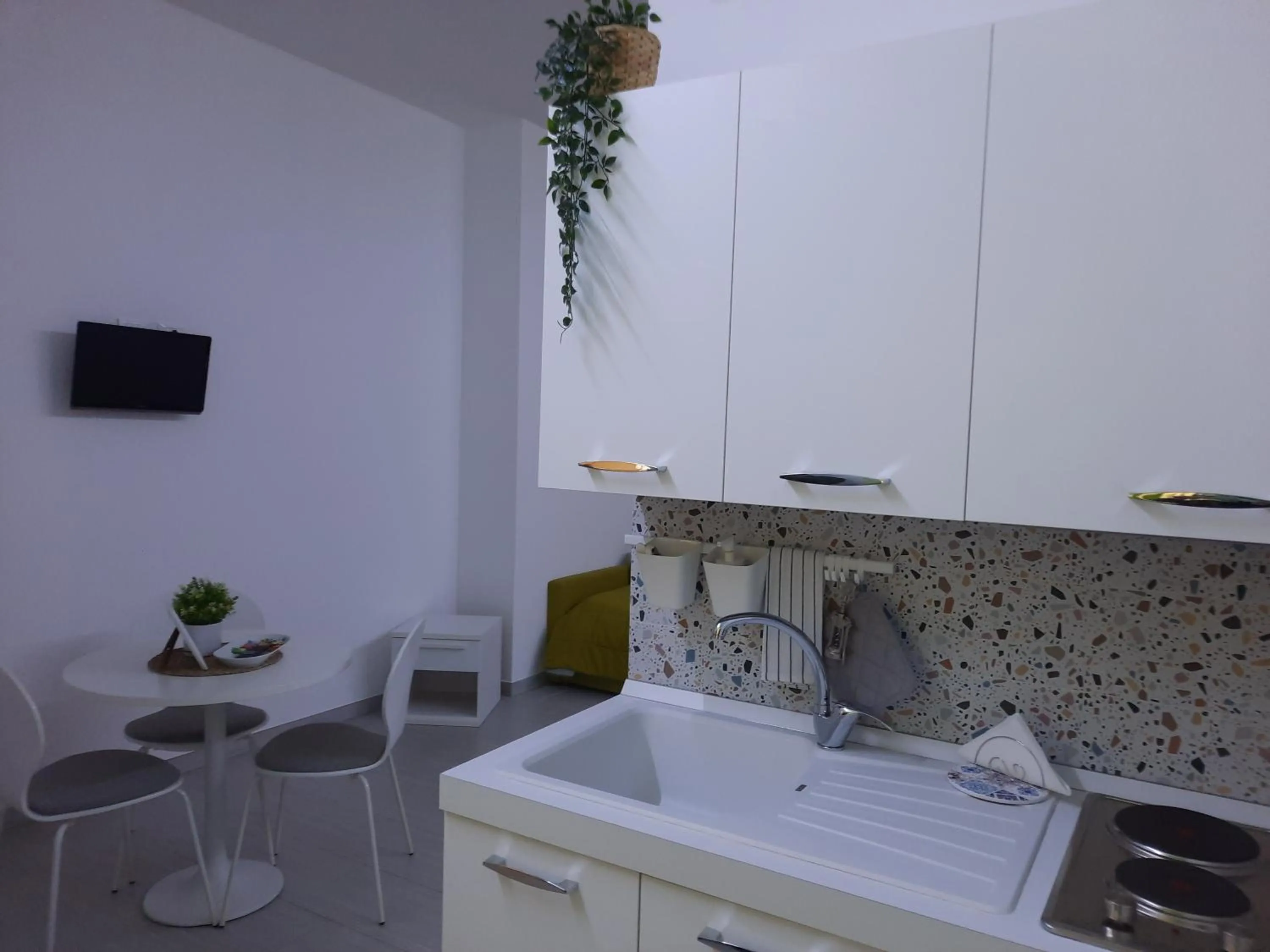 Kitchen or kitchenette in Residence Le Isole