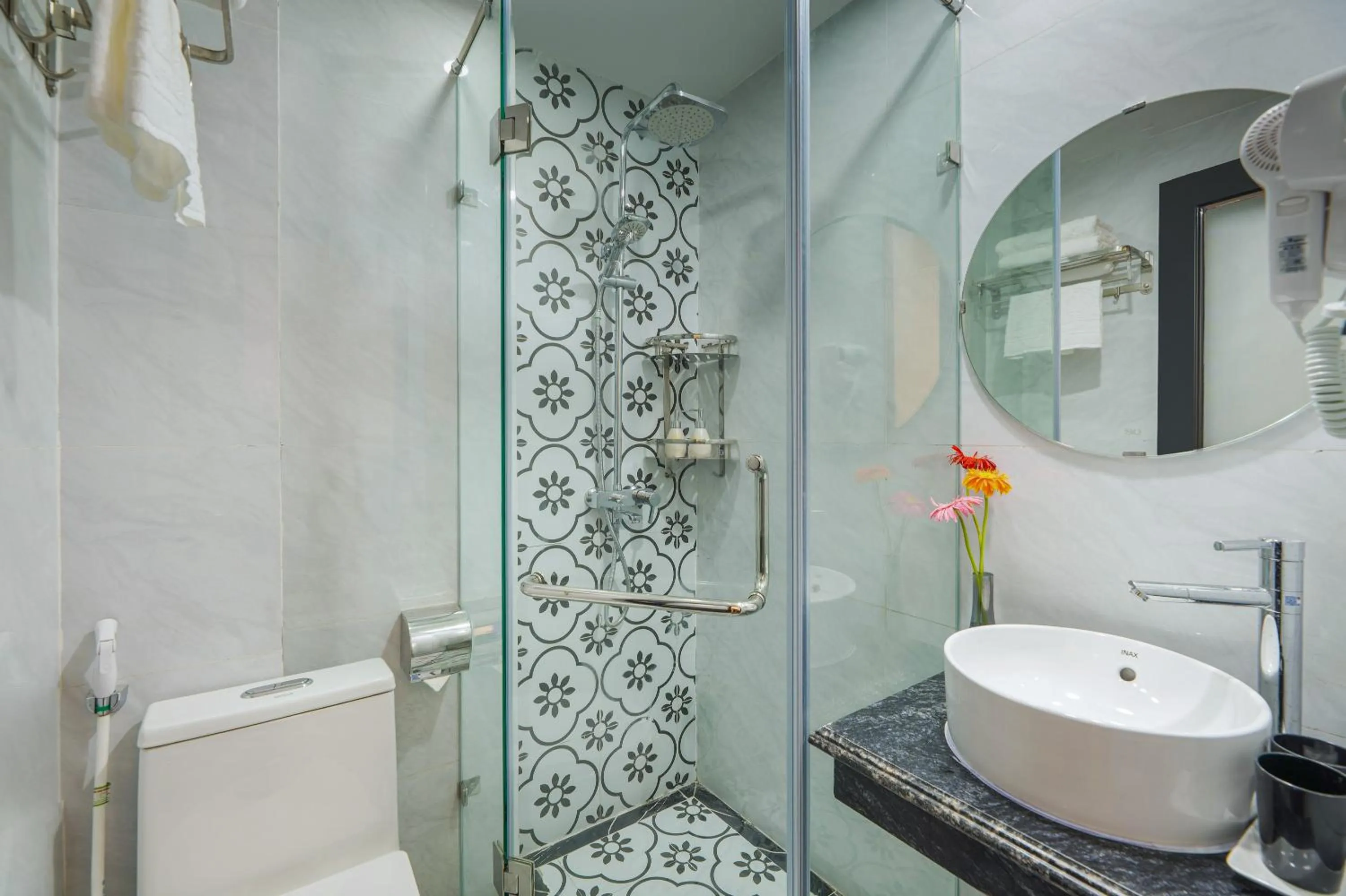 Bathroom in Hanoi Jasmine Premium Hotel & Travel