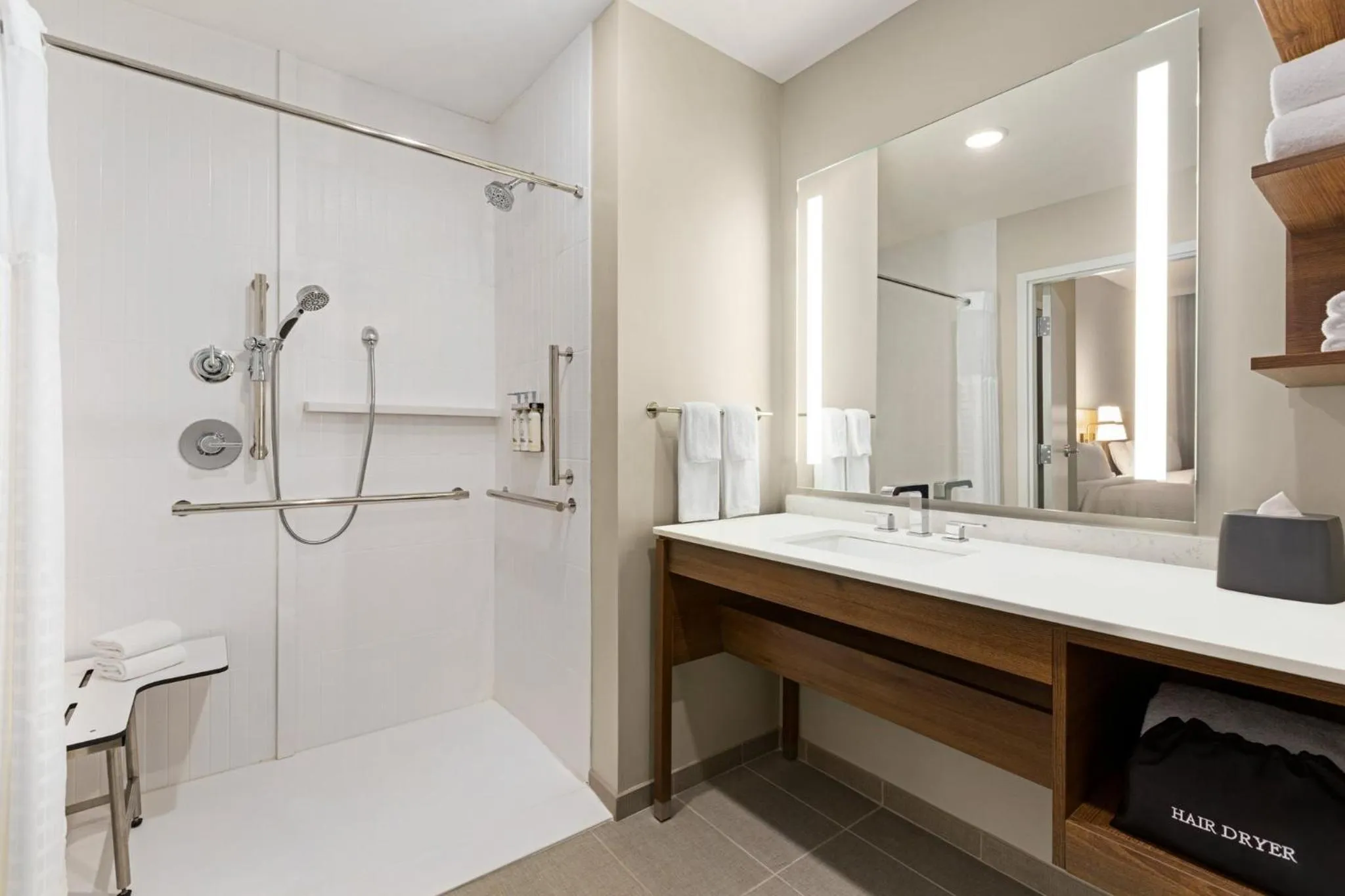 Bathroom in Staybridge Suites Indianapolis South - Greenwood by IHG