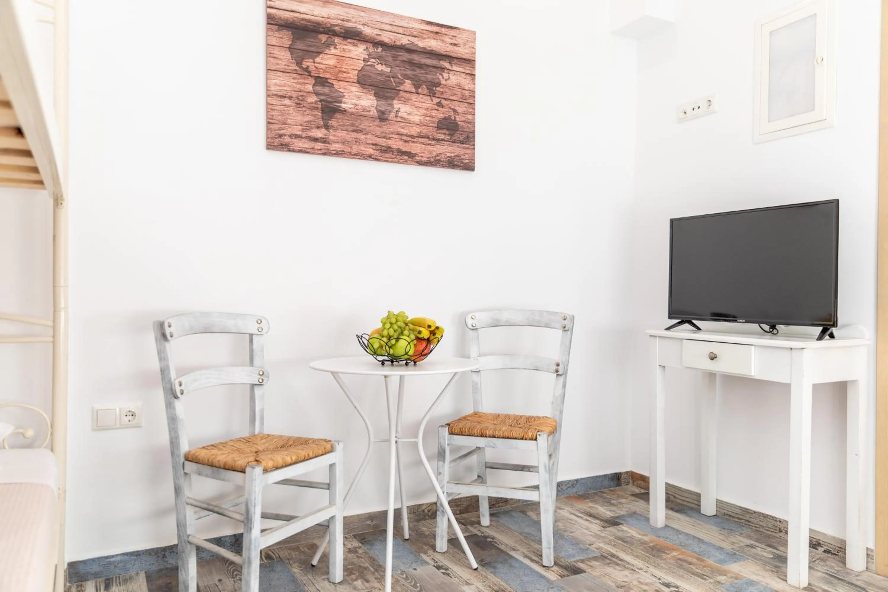 Dining area in Depis luxury suites