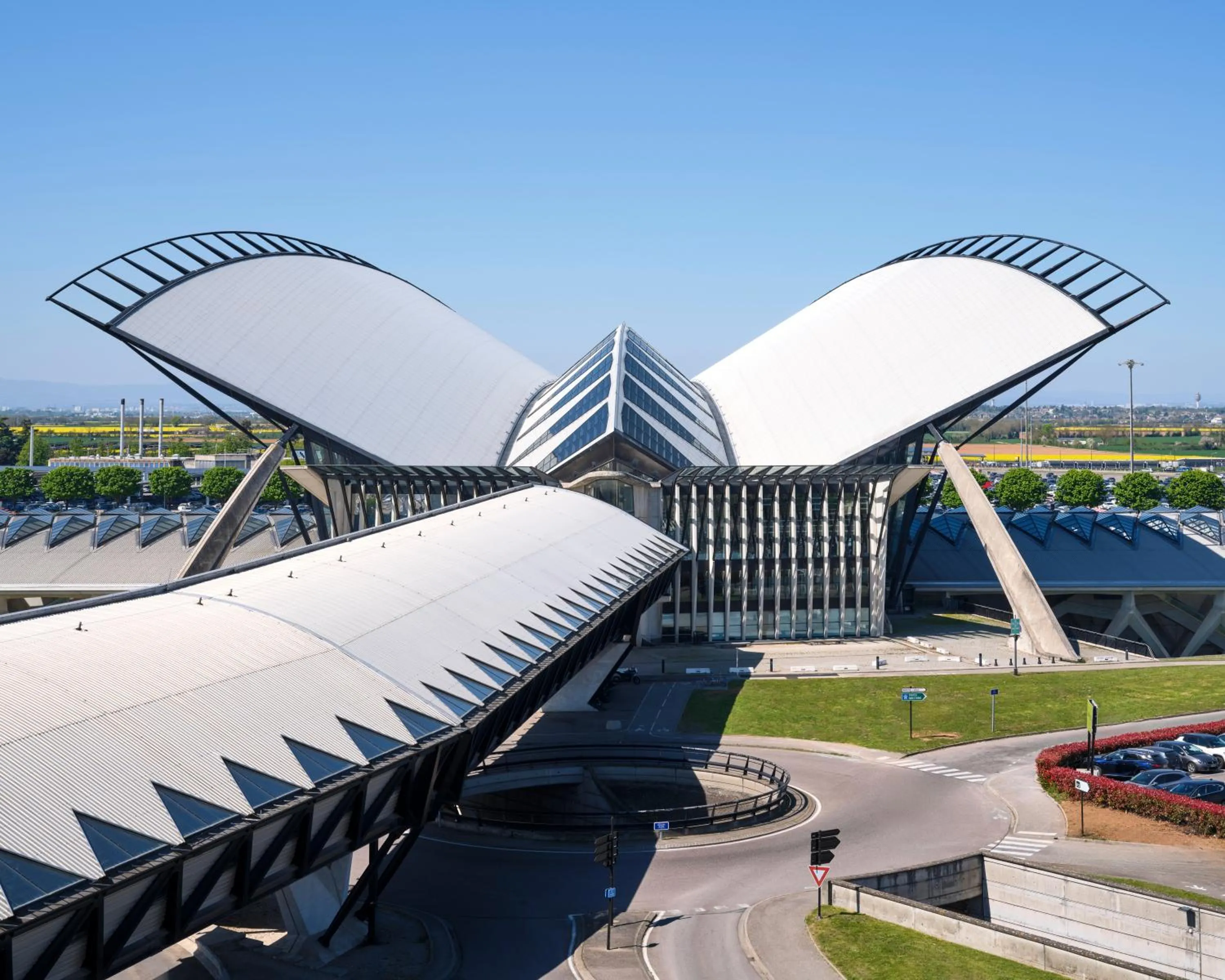 Location in Hampton By Hilton Lyon Airport