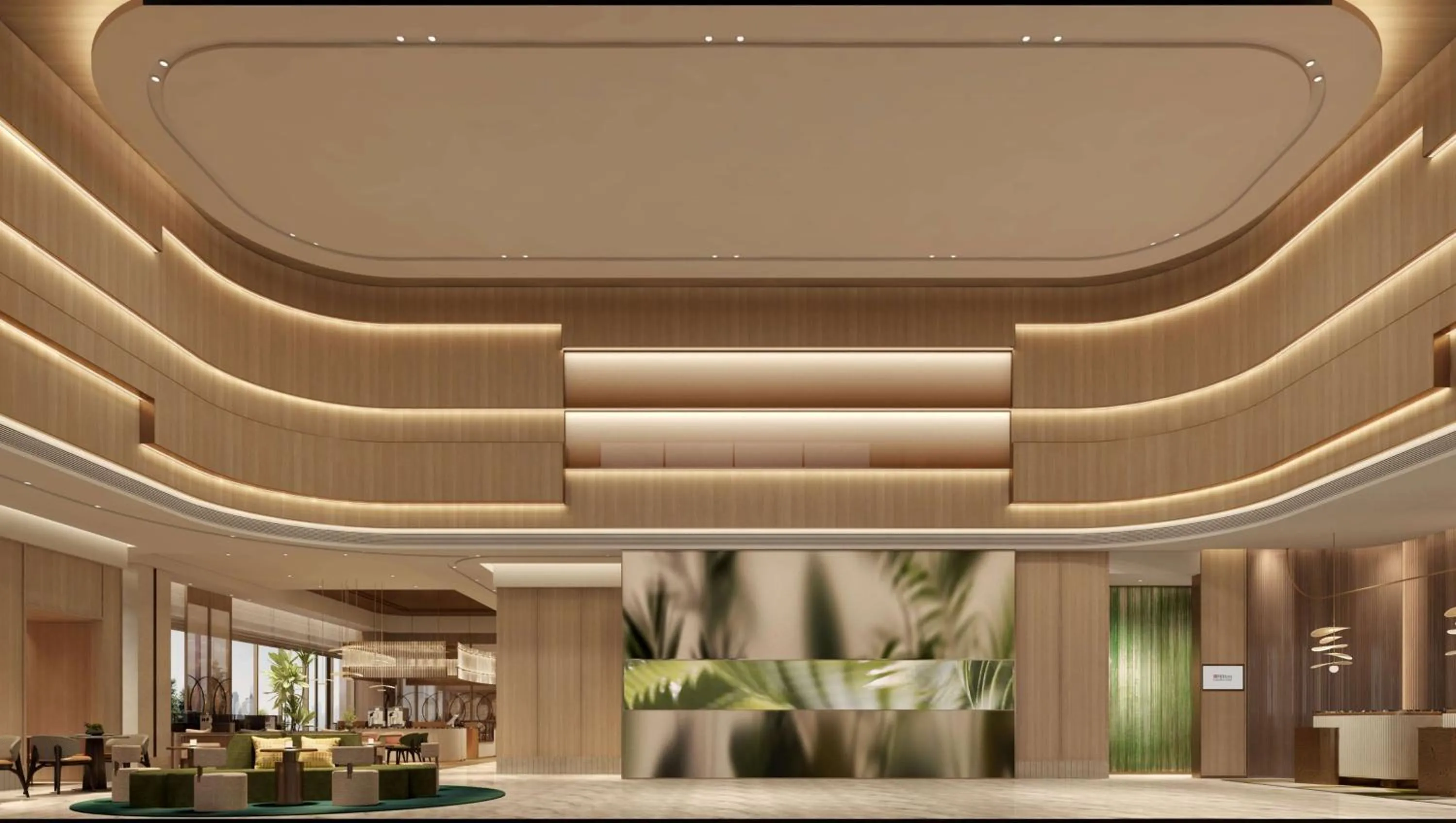 Lobby or reception in Hilton Garden Inn Linyi Shangcheng