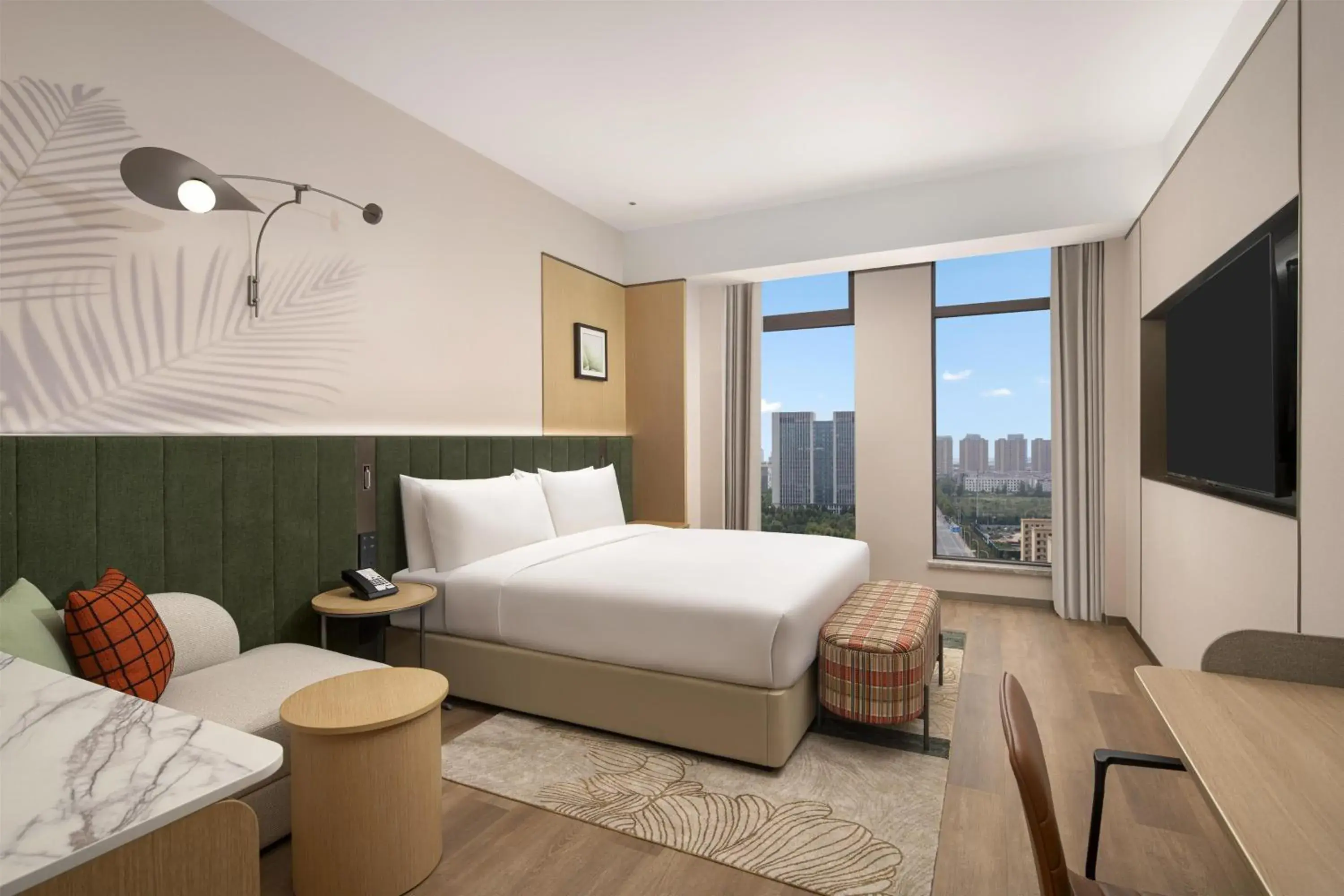 Superior King Room in Hilton Garden Inn Linyi Shangcheng Superior King Room in Hilton Garden Inn Linyi Shangcheng