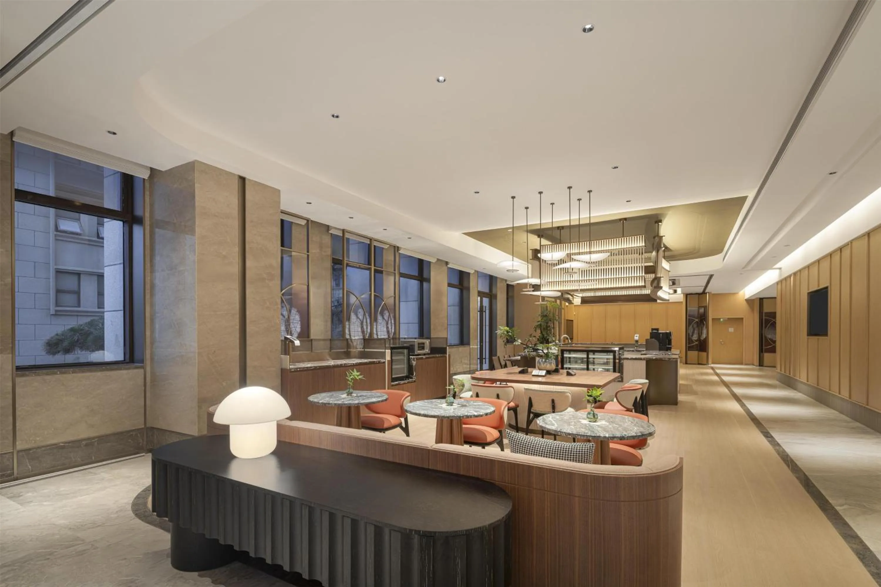 Lobby or reception in Hilton Garden Inn Linyi Shangcheng