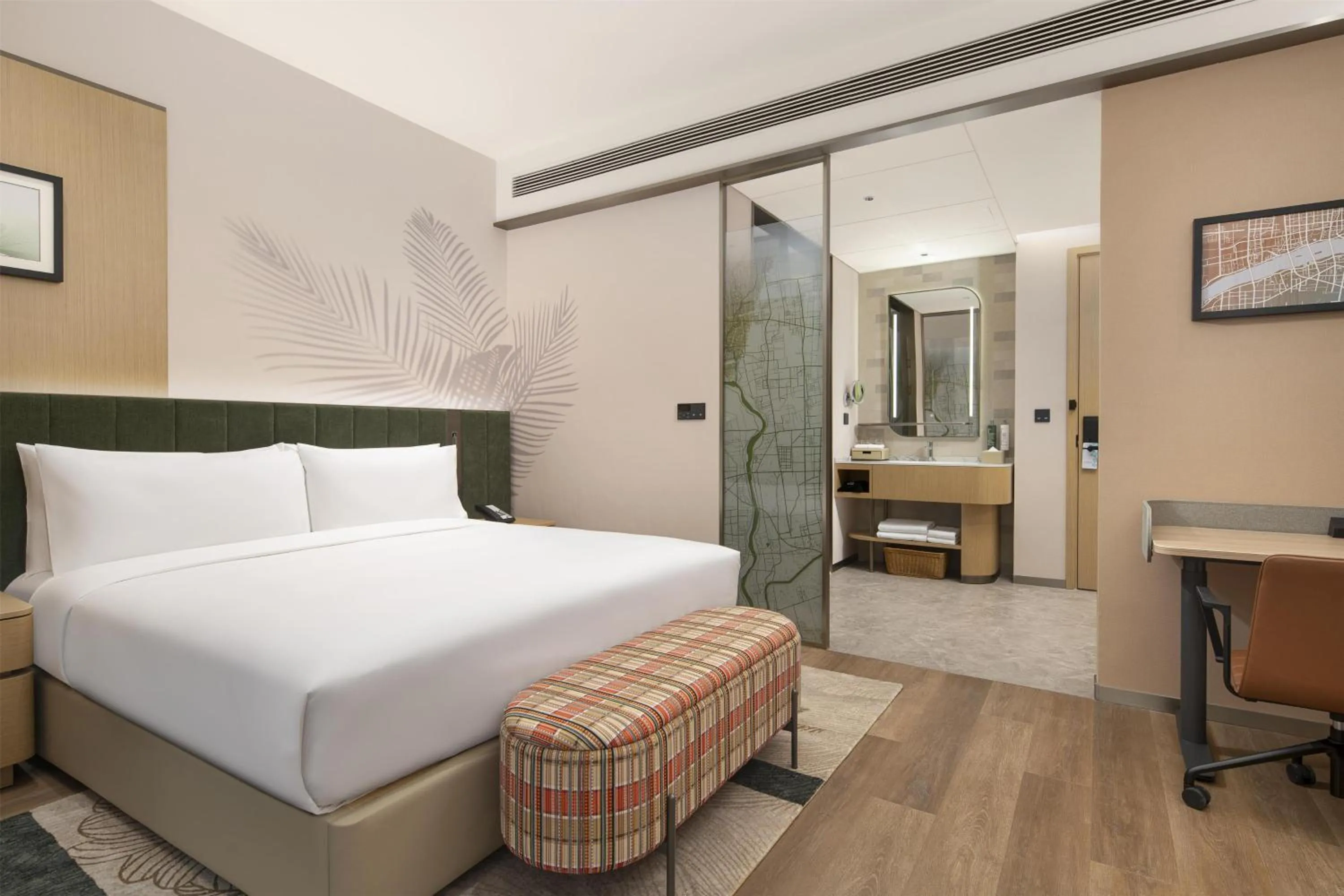 Bed in Hilton Garden Inn Linyi Shangcheng