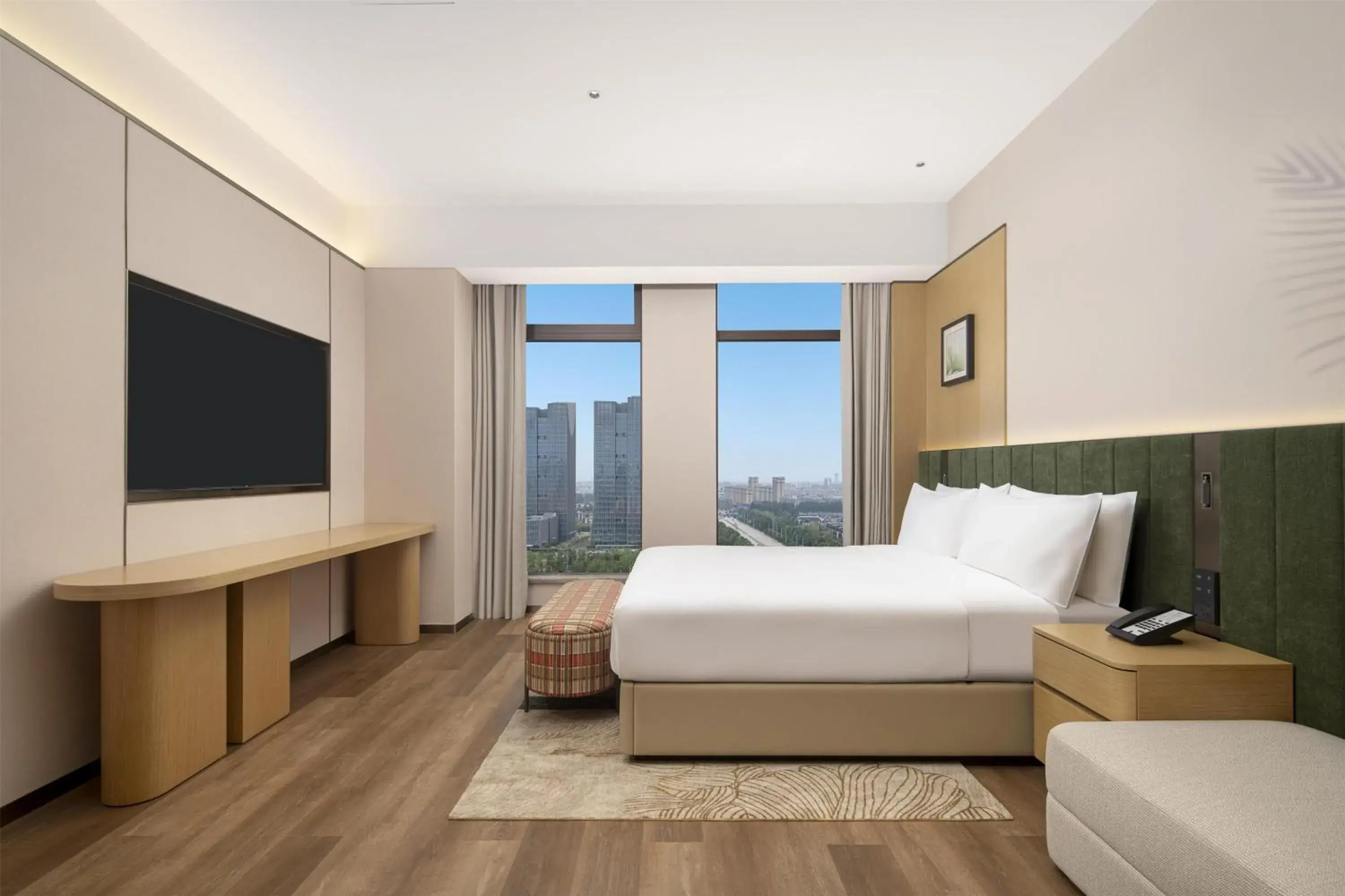 Deluxe King Suite in Hilton Garden Inn Linyi Shangcheng Deluxe King Suite in Hilton Garden Inn Linyi Shangcheng