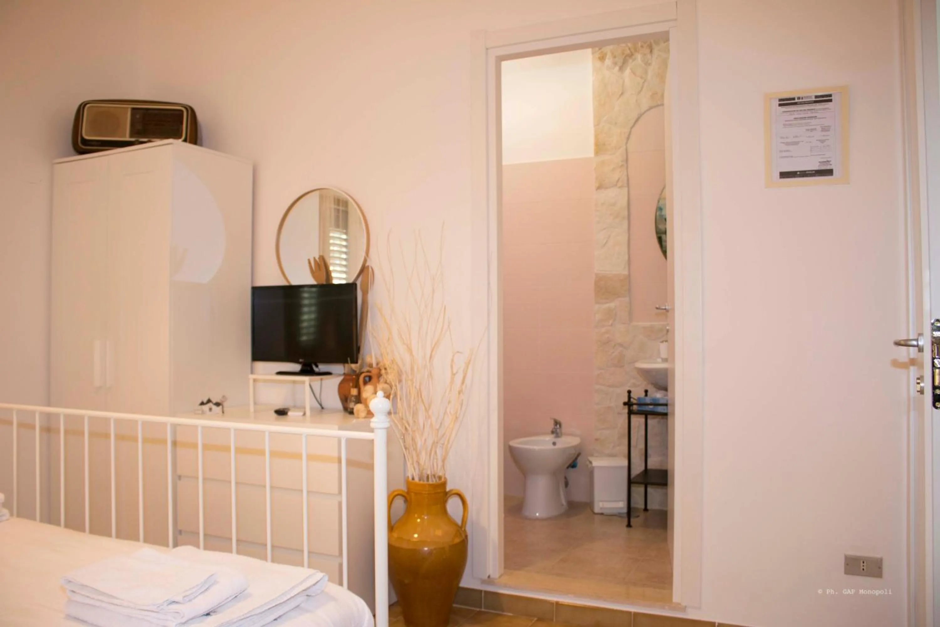 Bed in B&B Villa Nonna Maria