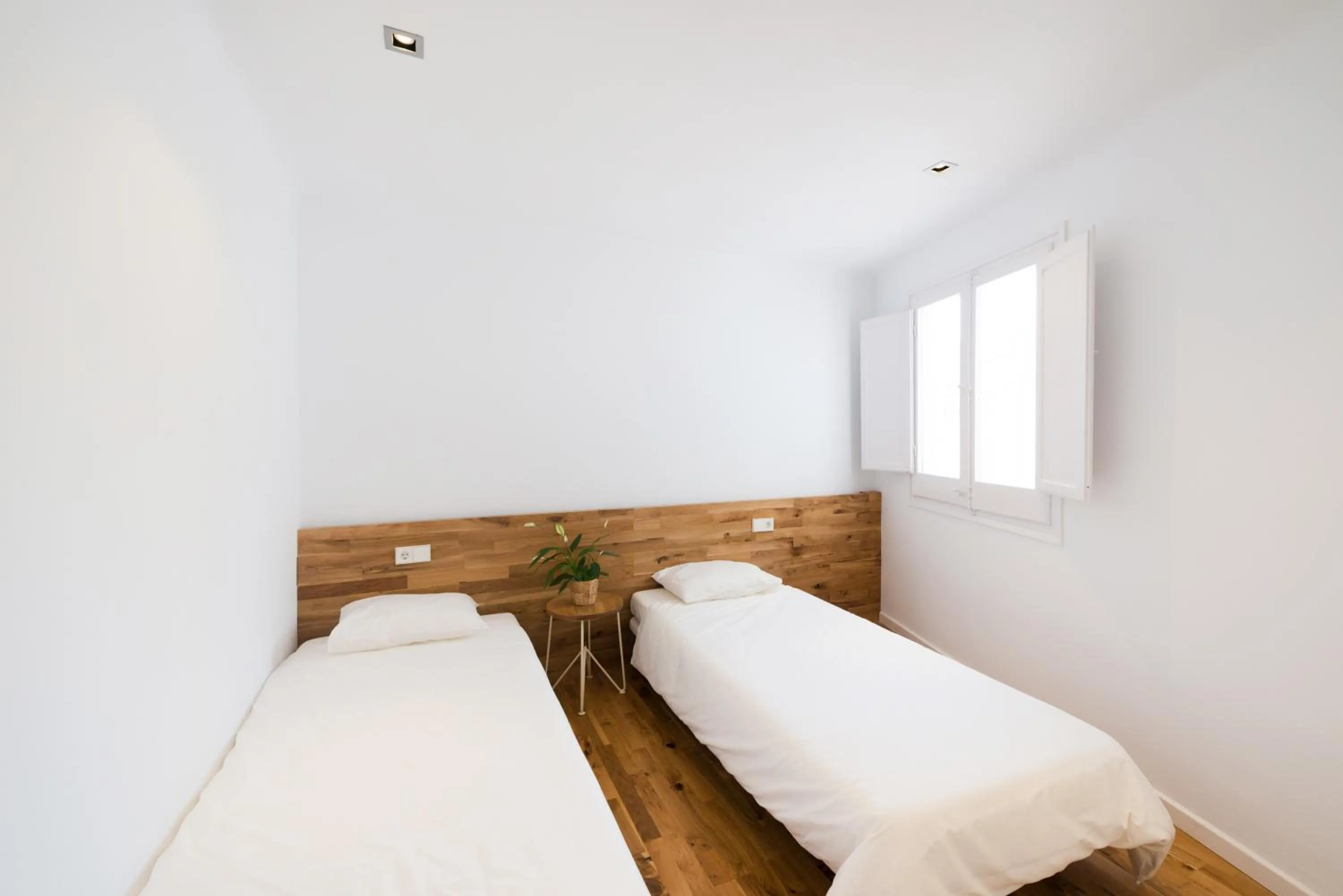 Bedroom, Bed in Apartamento Corall