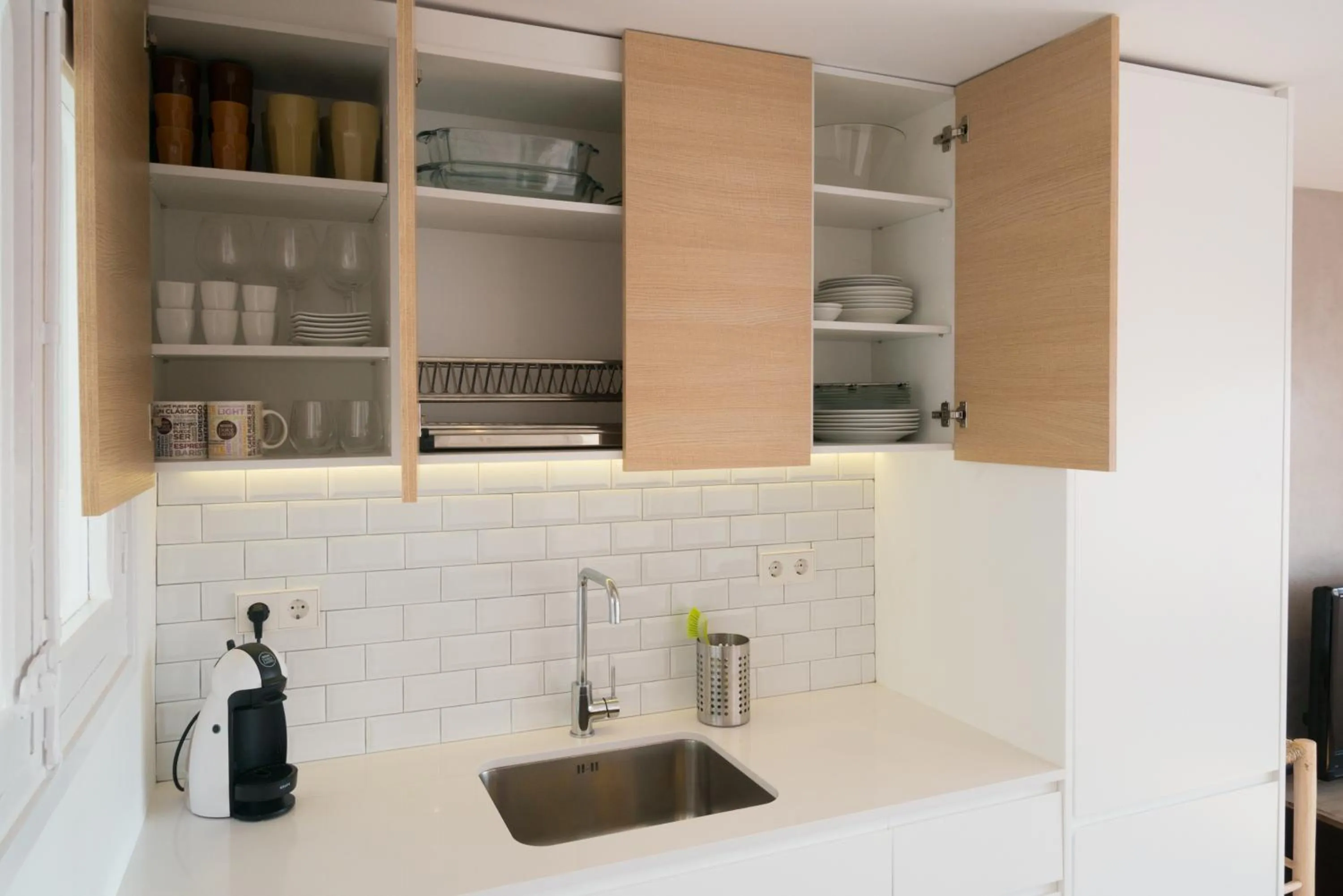 Kitchen or kitchenette in Apartamento Corall