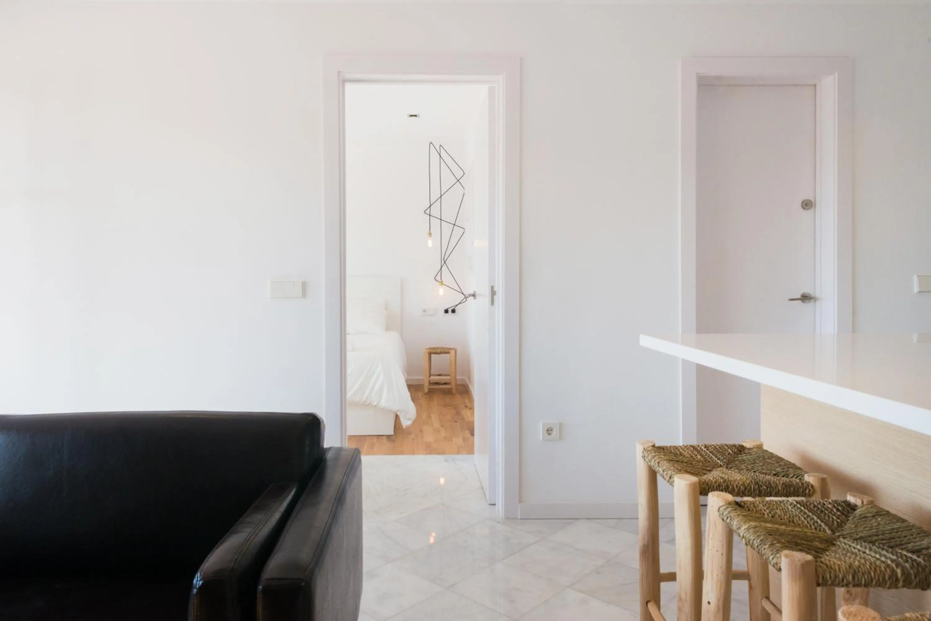 Decorative detail in Apartamento Corall