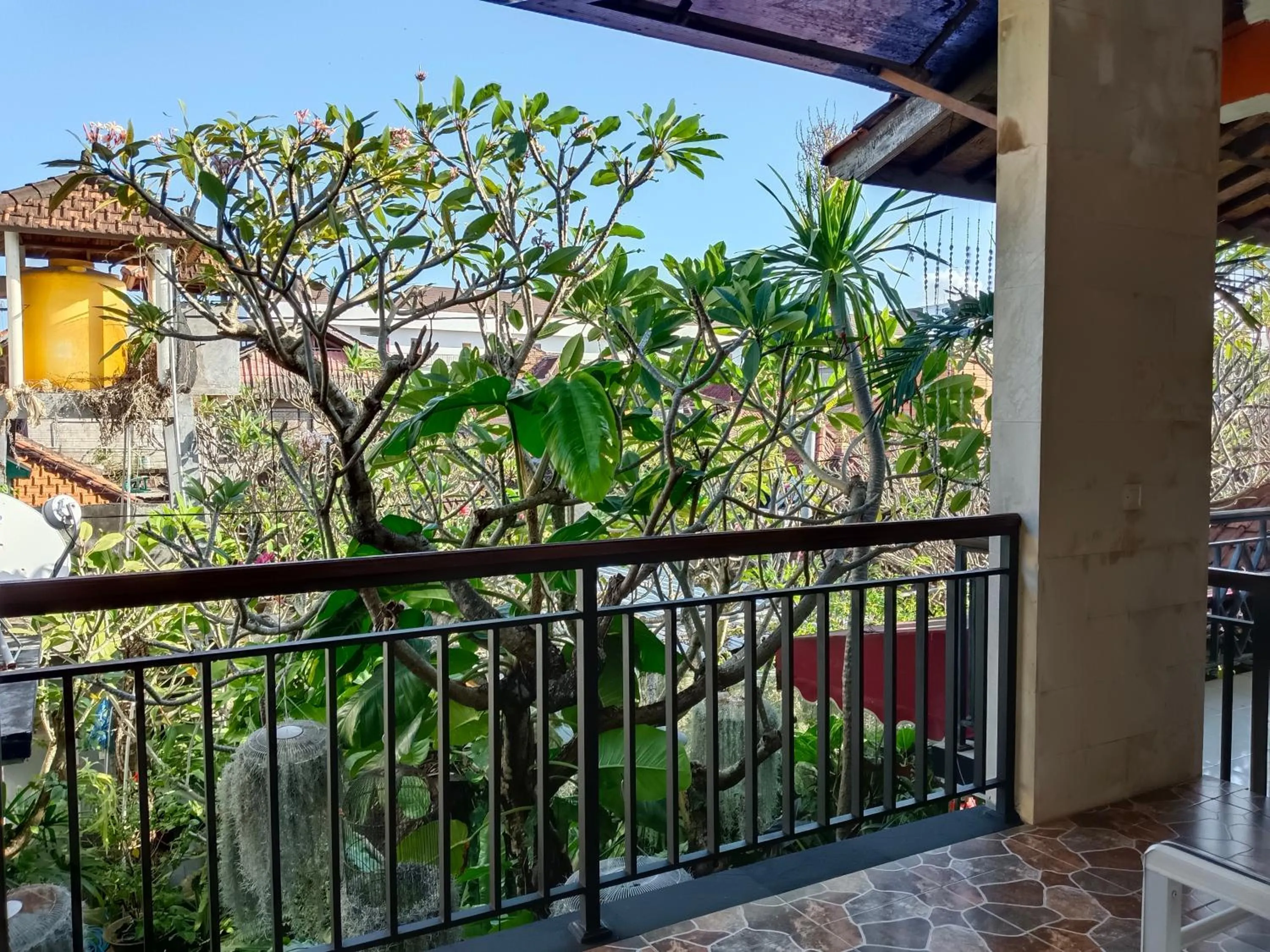 Garden view in Double N Guesthouse Sanur Bali