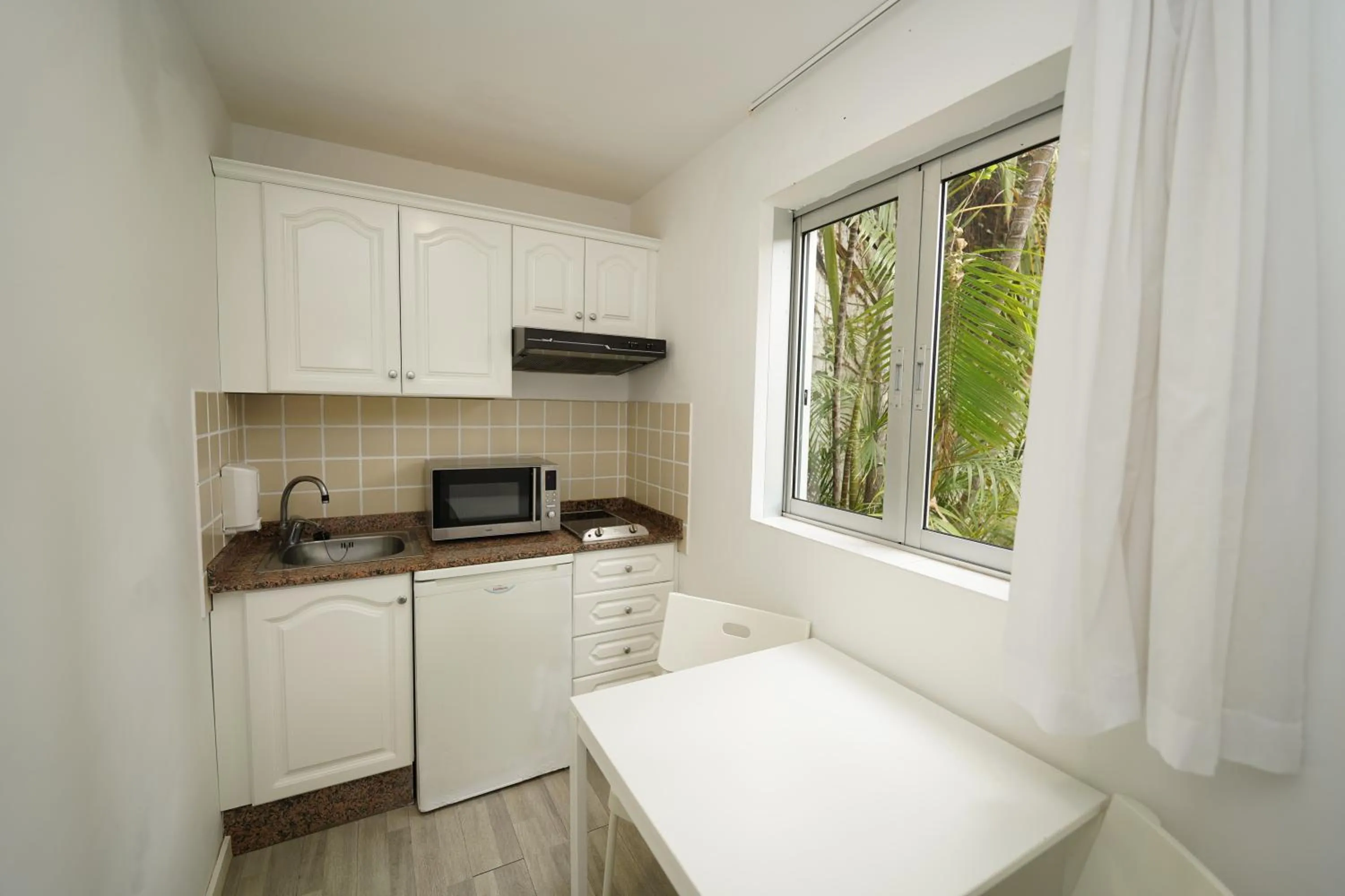 Kitchen or kitchenette in Hotel RF San Borondon