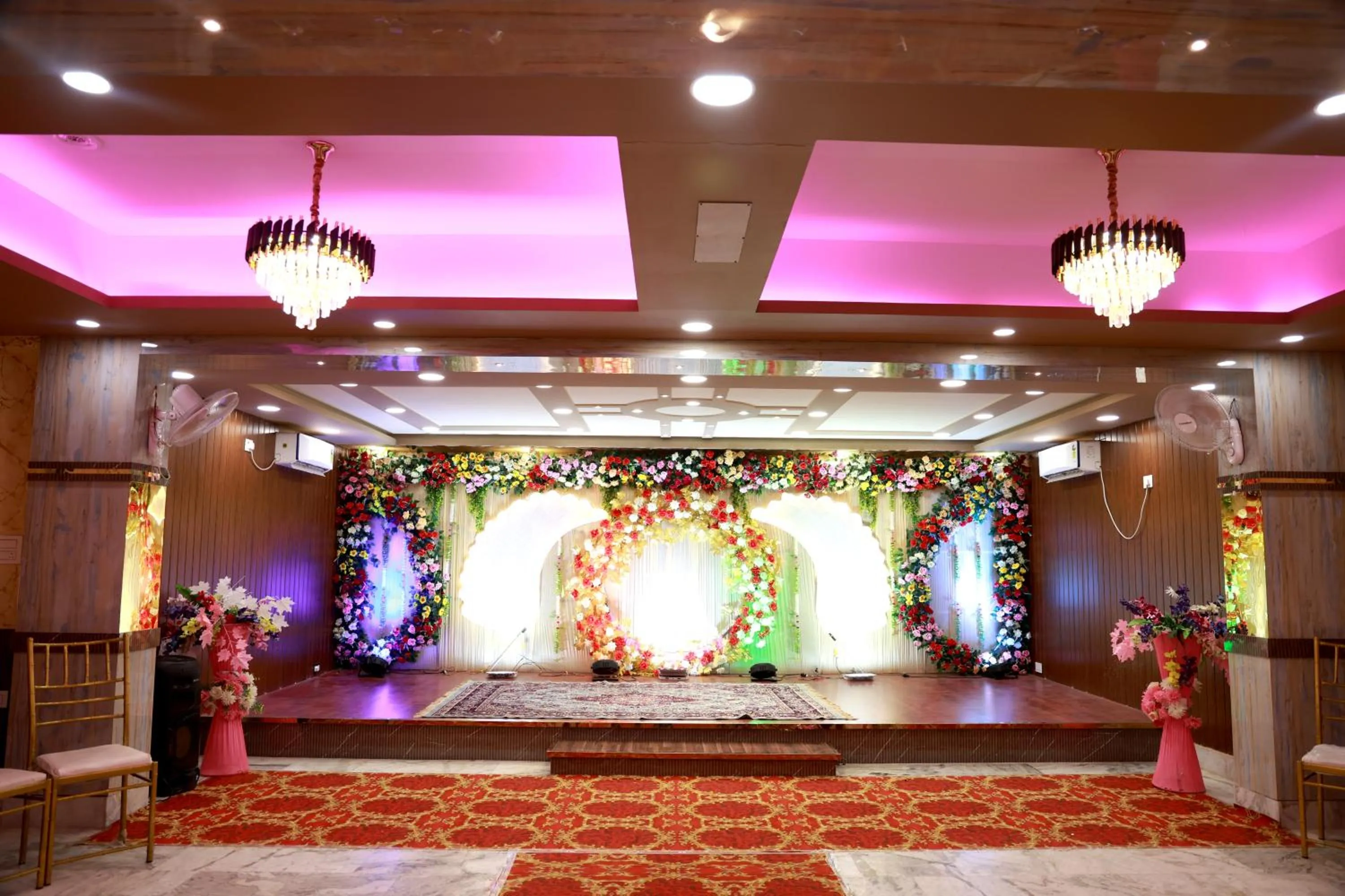 Seating area in The ARL Hotels & Banquets