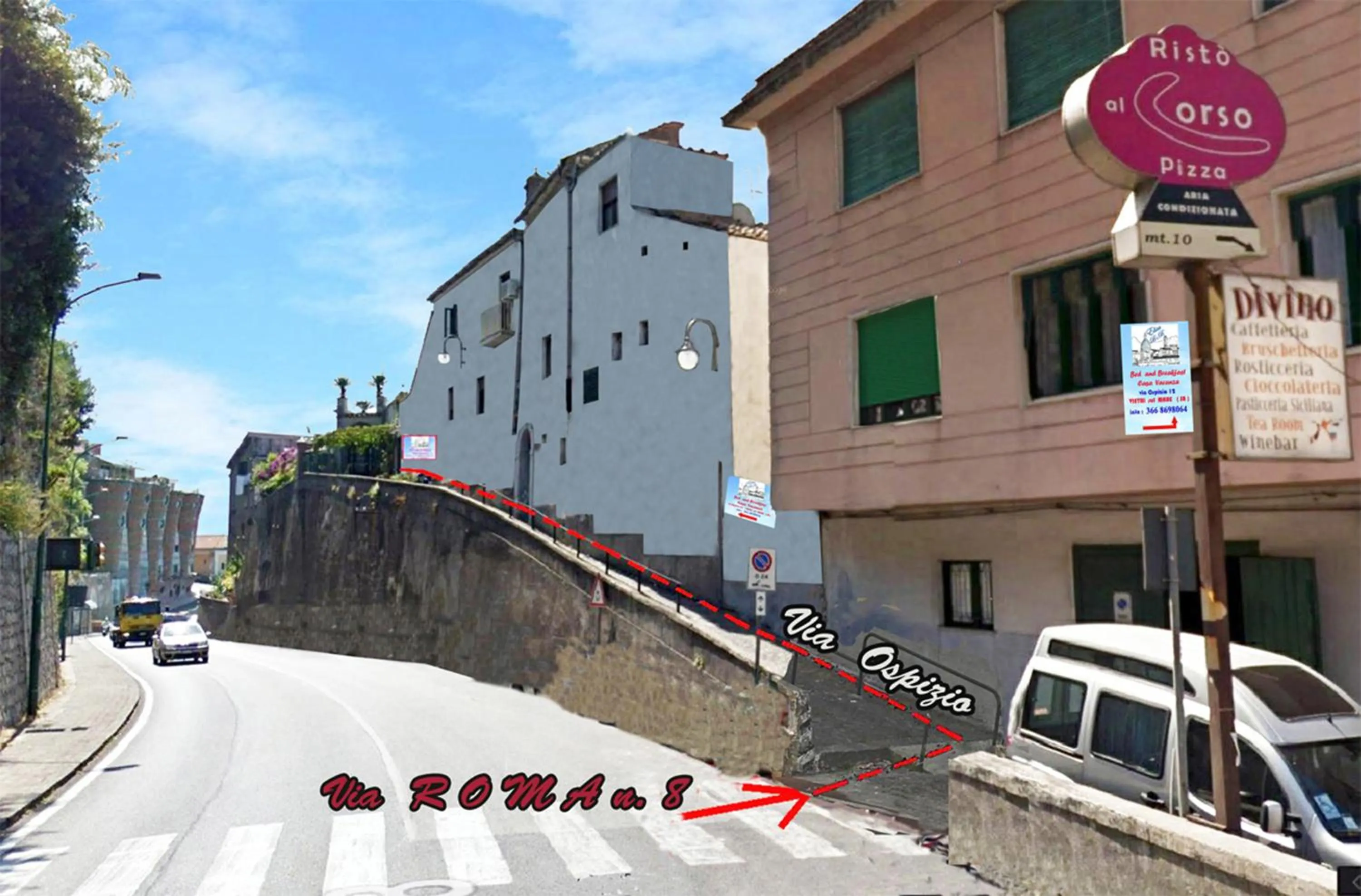 Living room in B&B Elisa