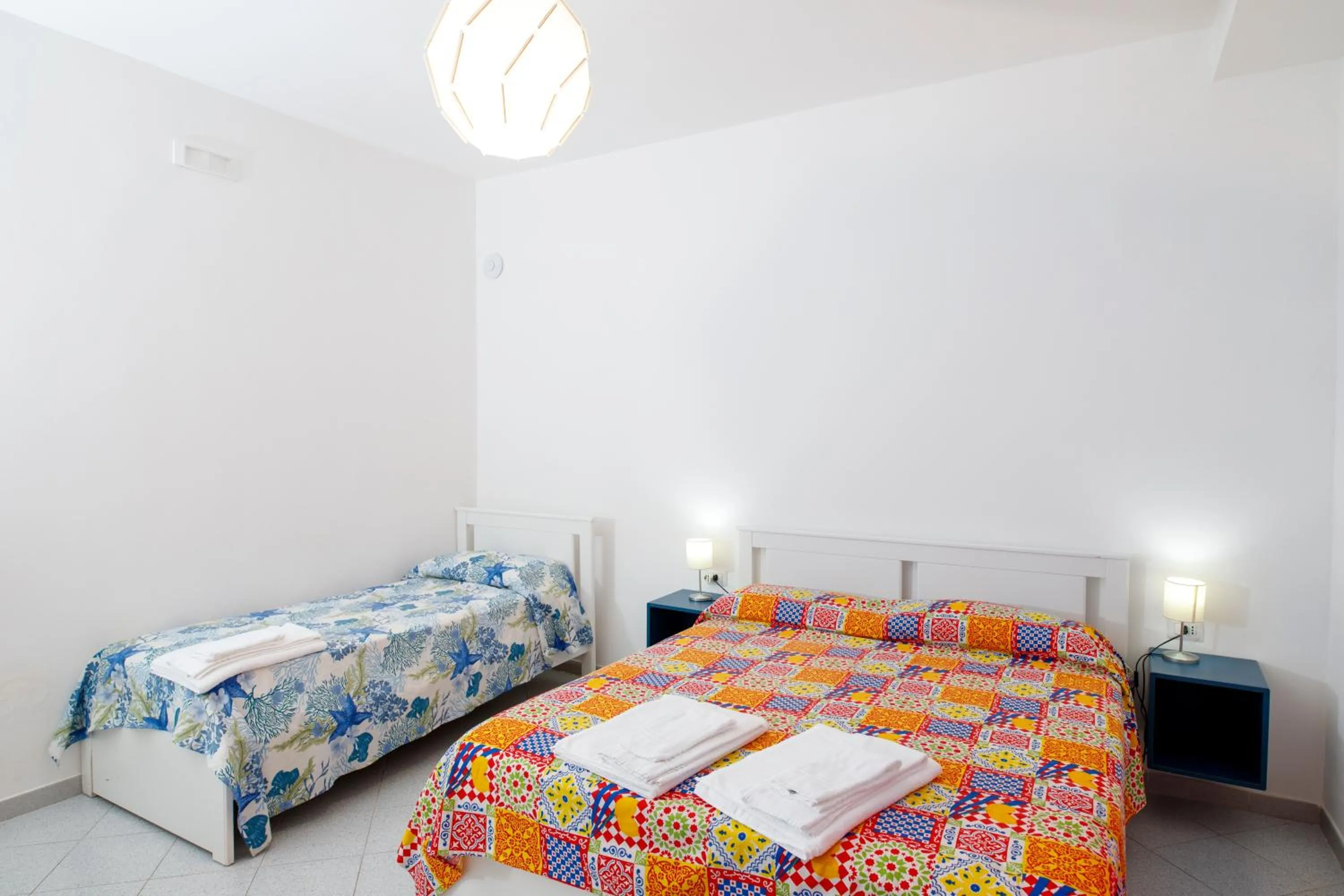 Bed in La Casa sul Faro