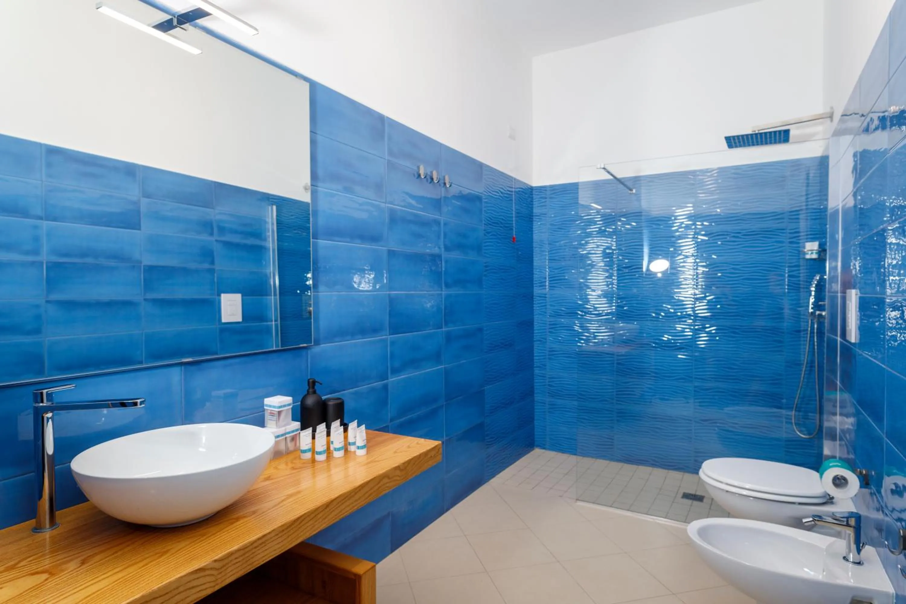 Bathroom in La Casa sul Faro