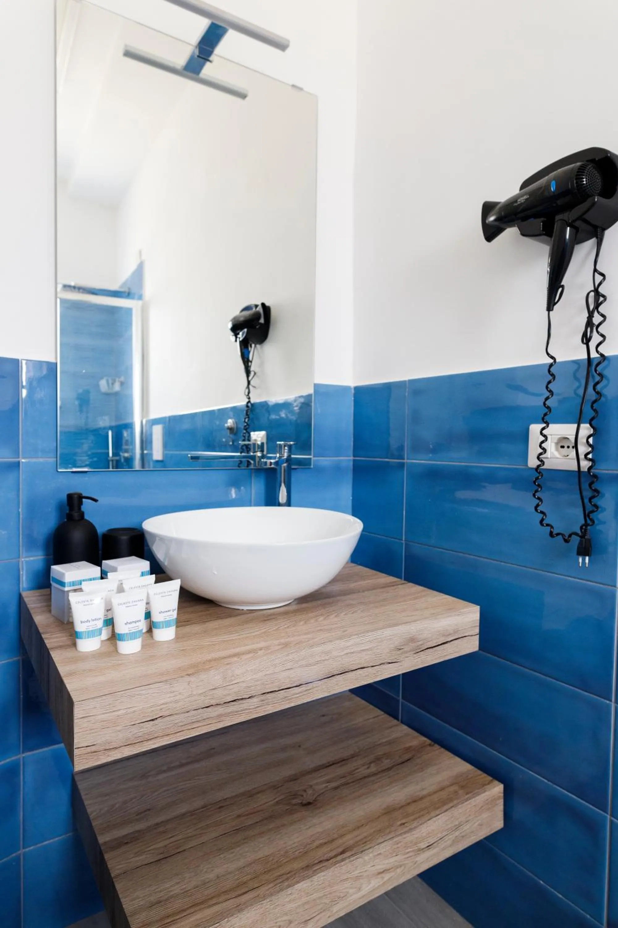 Bathroom in La Casa sul Faro