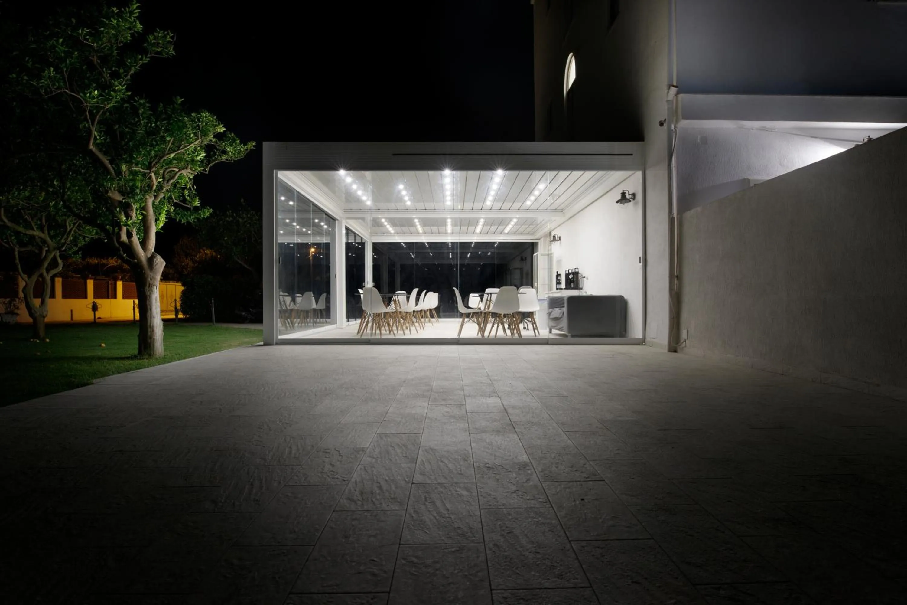 Patio in La Casa sul Faro