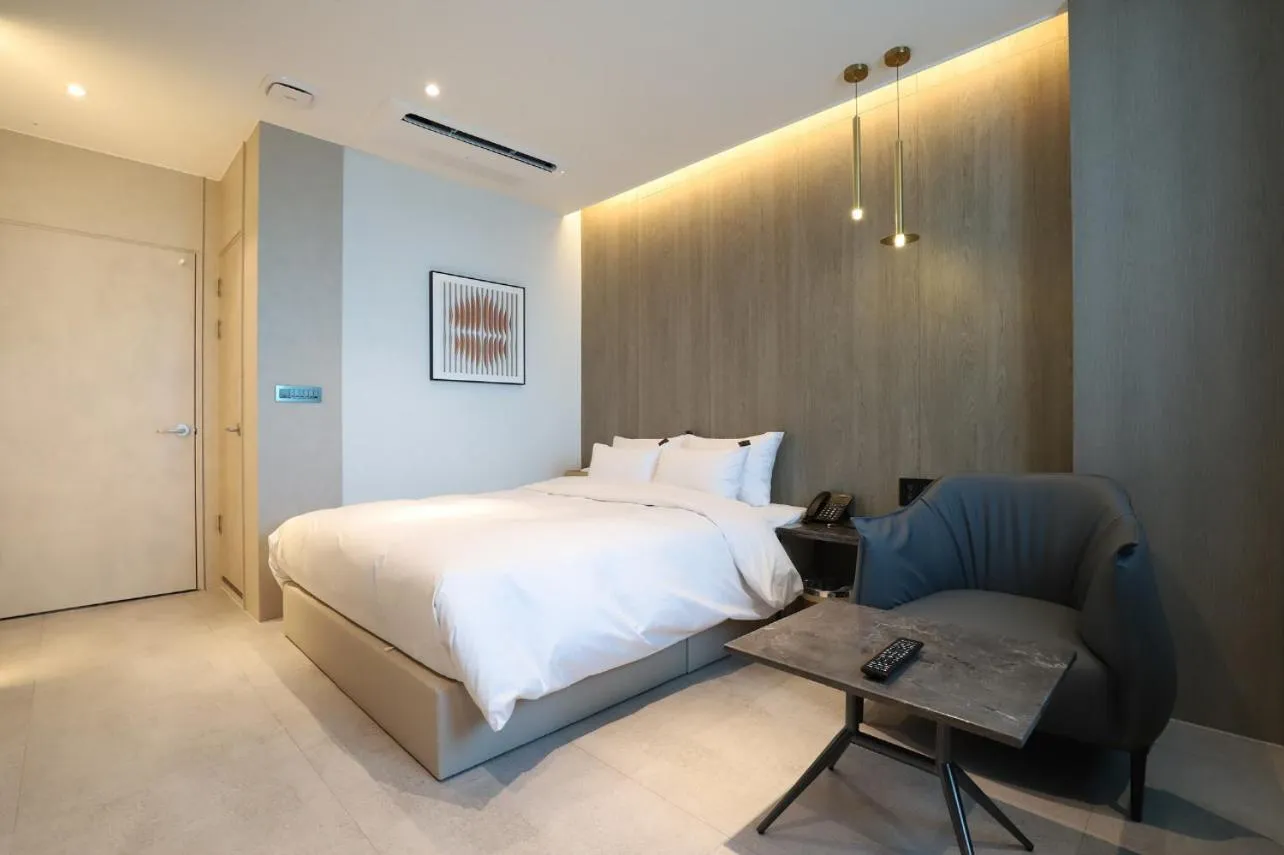 Bed in Hound Hotel Asan Terminal