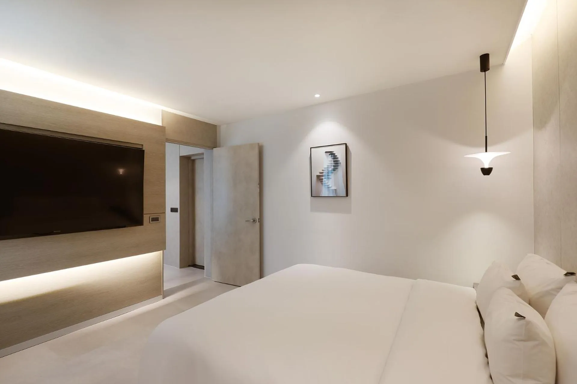 Bed in Hound Hotel Asan Terminal