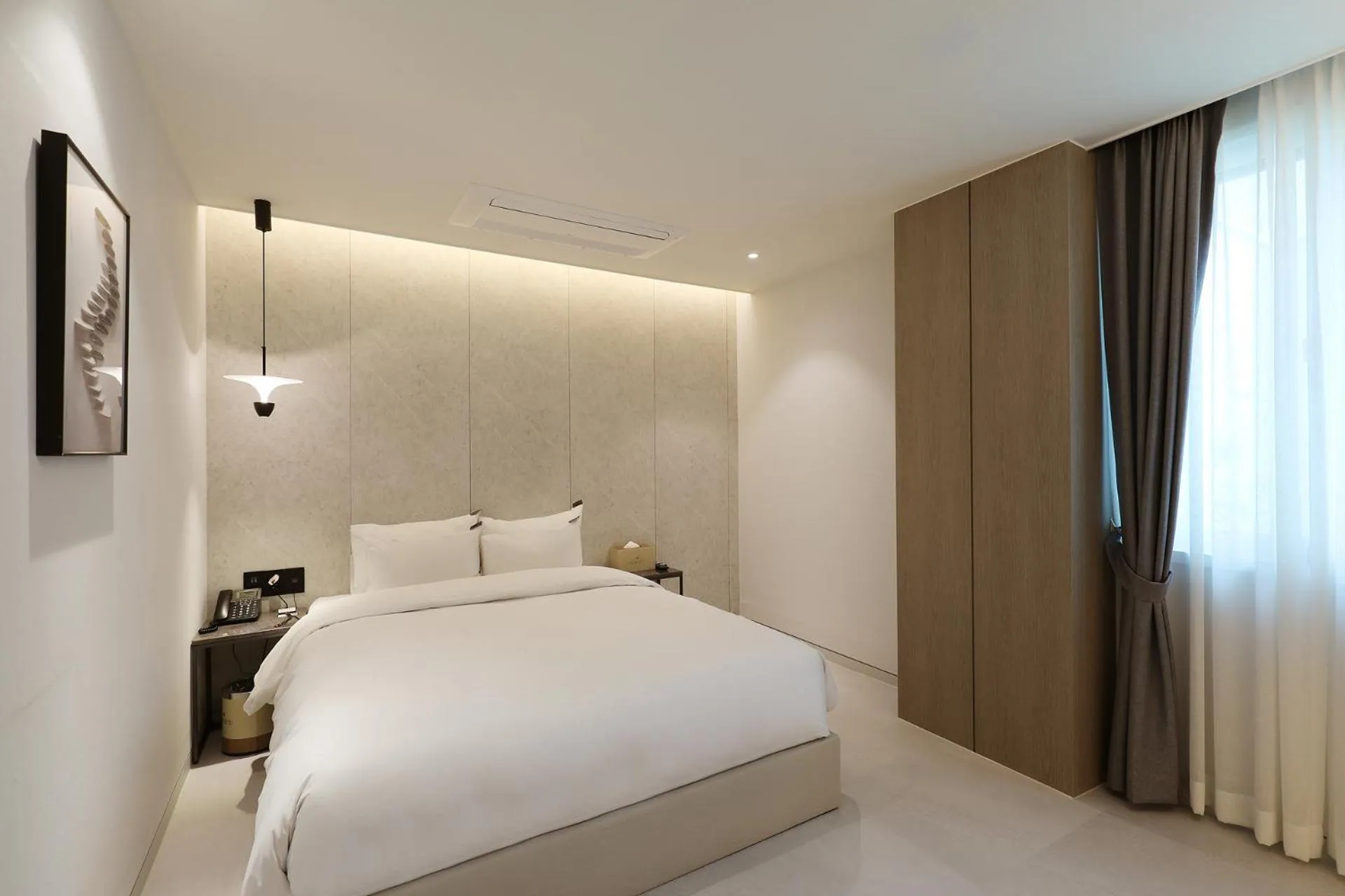 Bed in Hound Hotel Asan Terminal