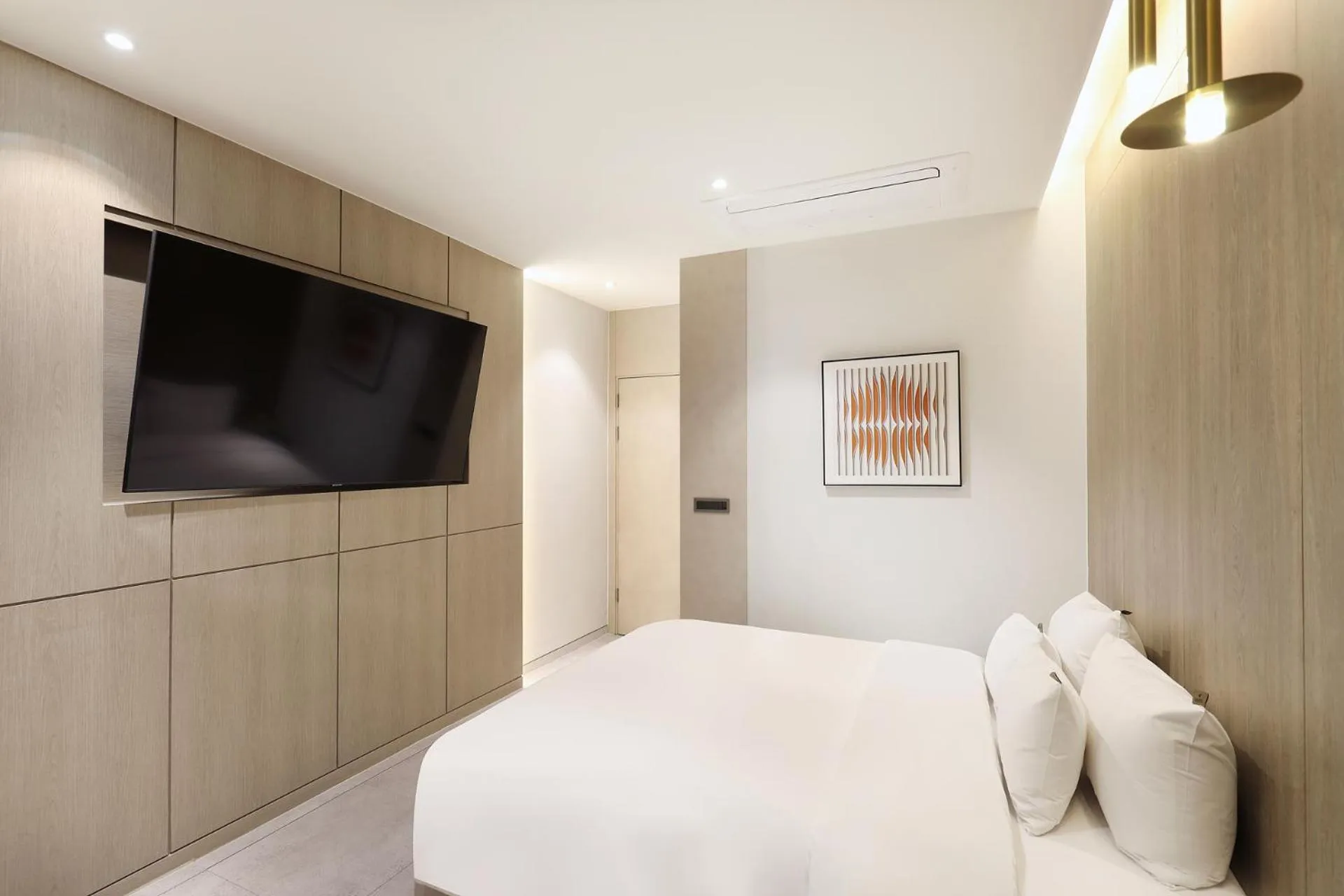 Bed in Hound Hotel Asan Terminal