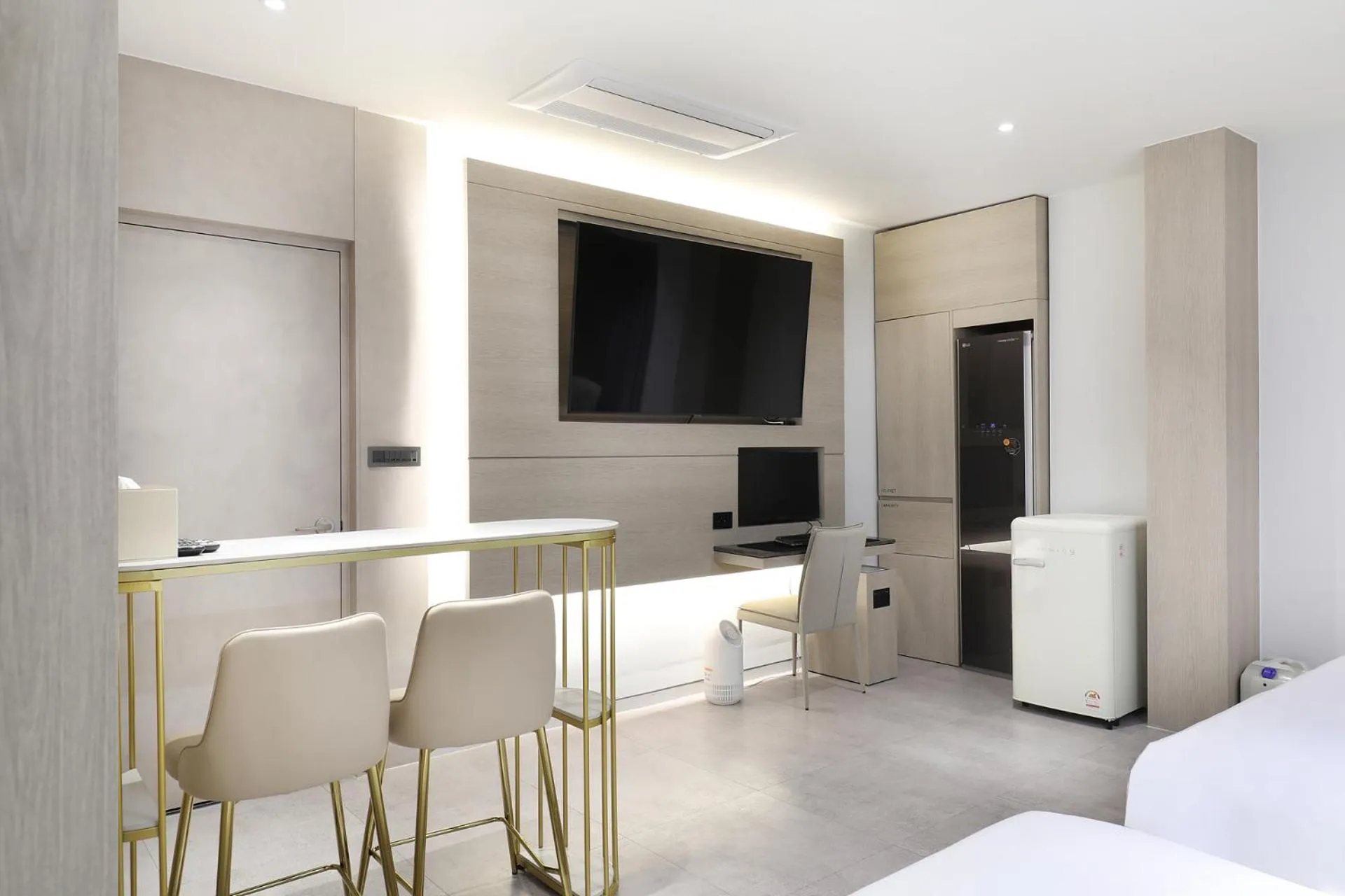 Bed in Hound Hotel Asan Terminal