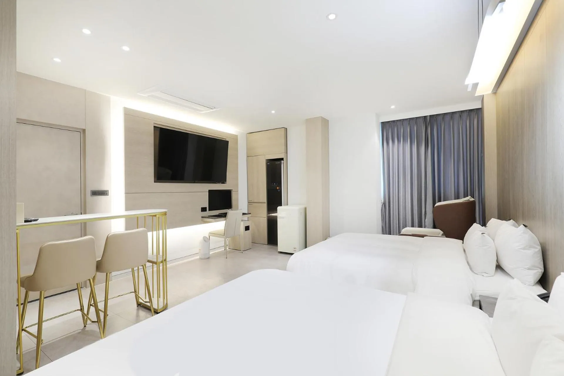 Bed in Hound Hotel Asan Terminal