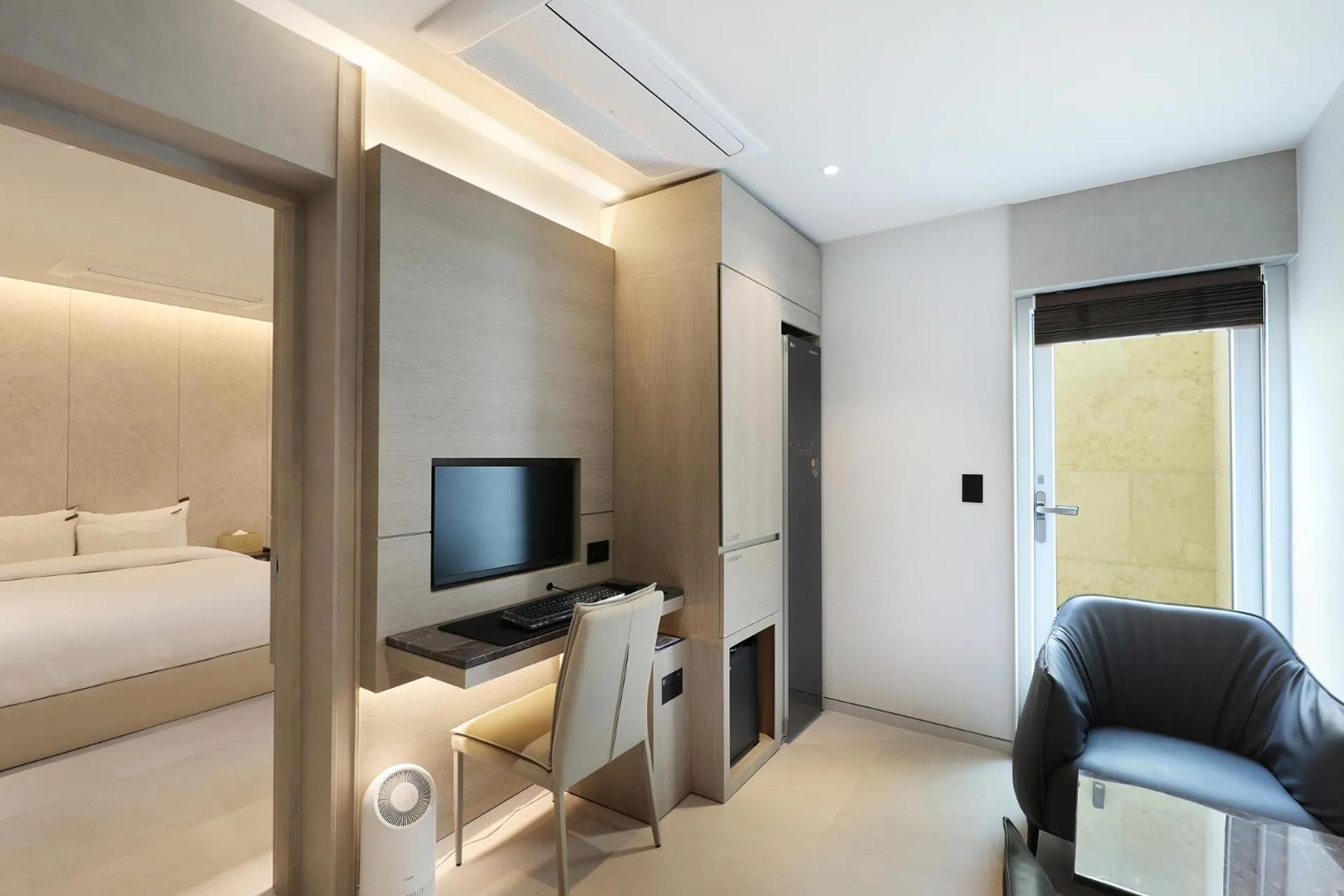 Bed in Hound Hotel Asan Terminal