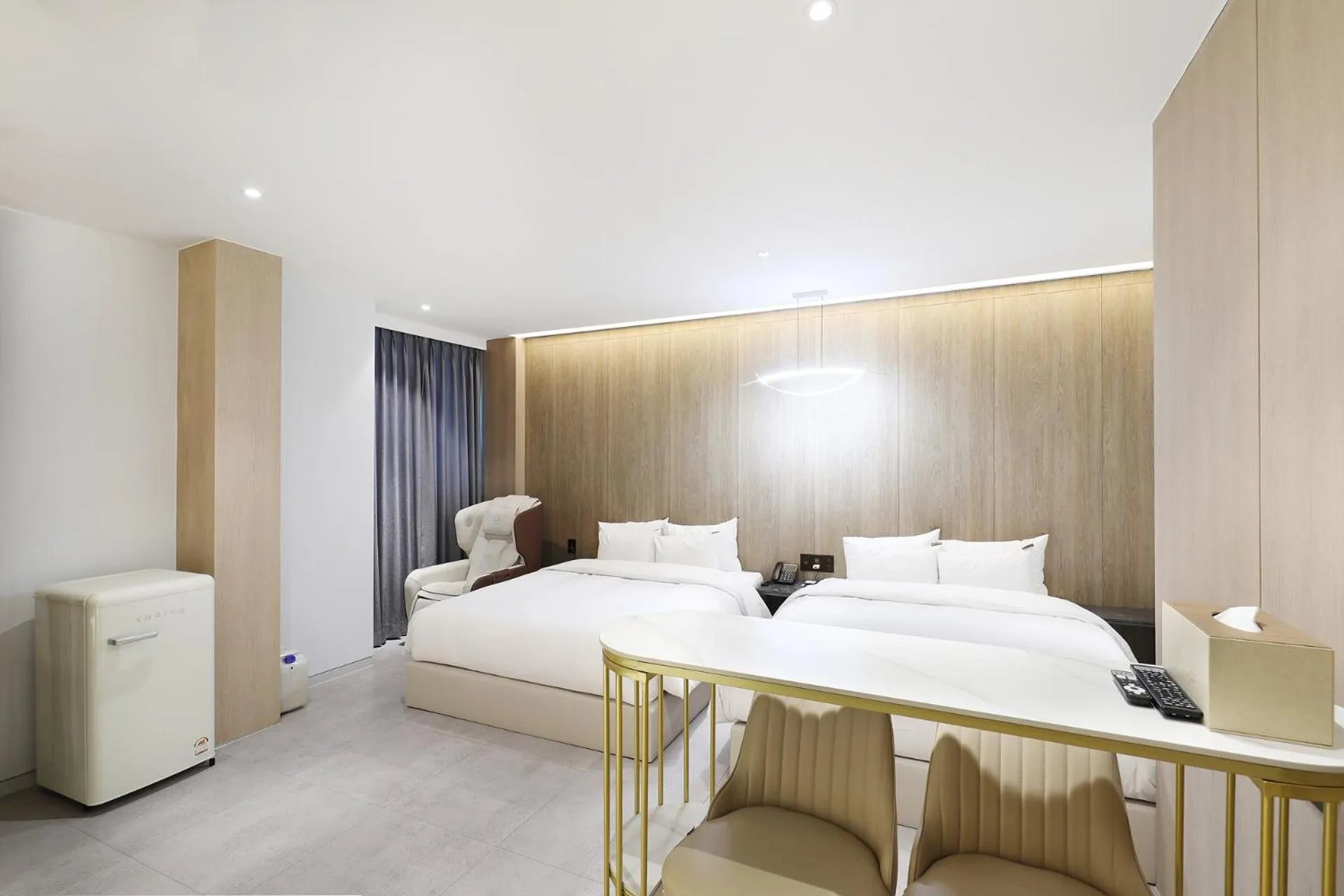 Bed in Hound Hotel Asan Terminal