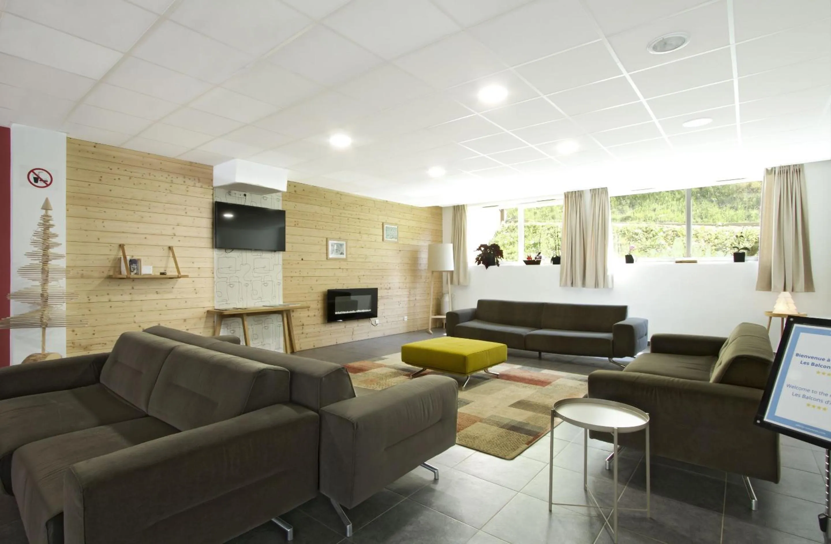 Lobby or reception in Résidence Odalys Les Balcons d'Auréa