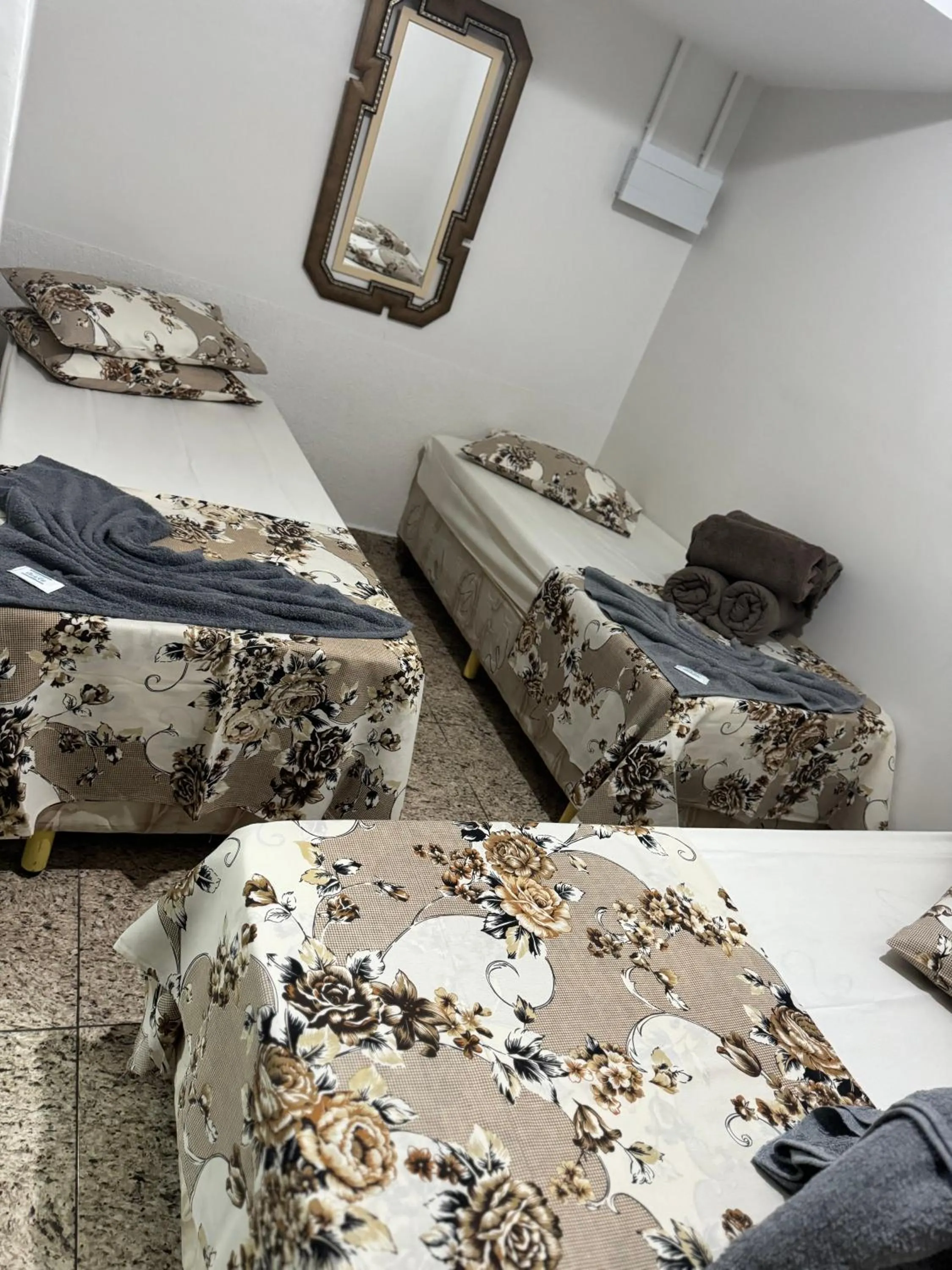 Bed in Pousada Rabake