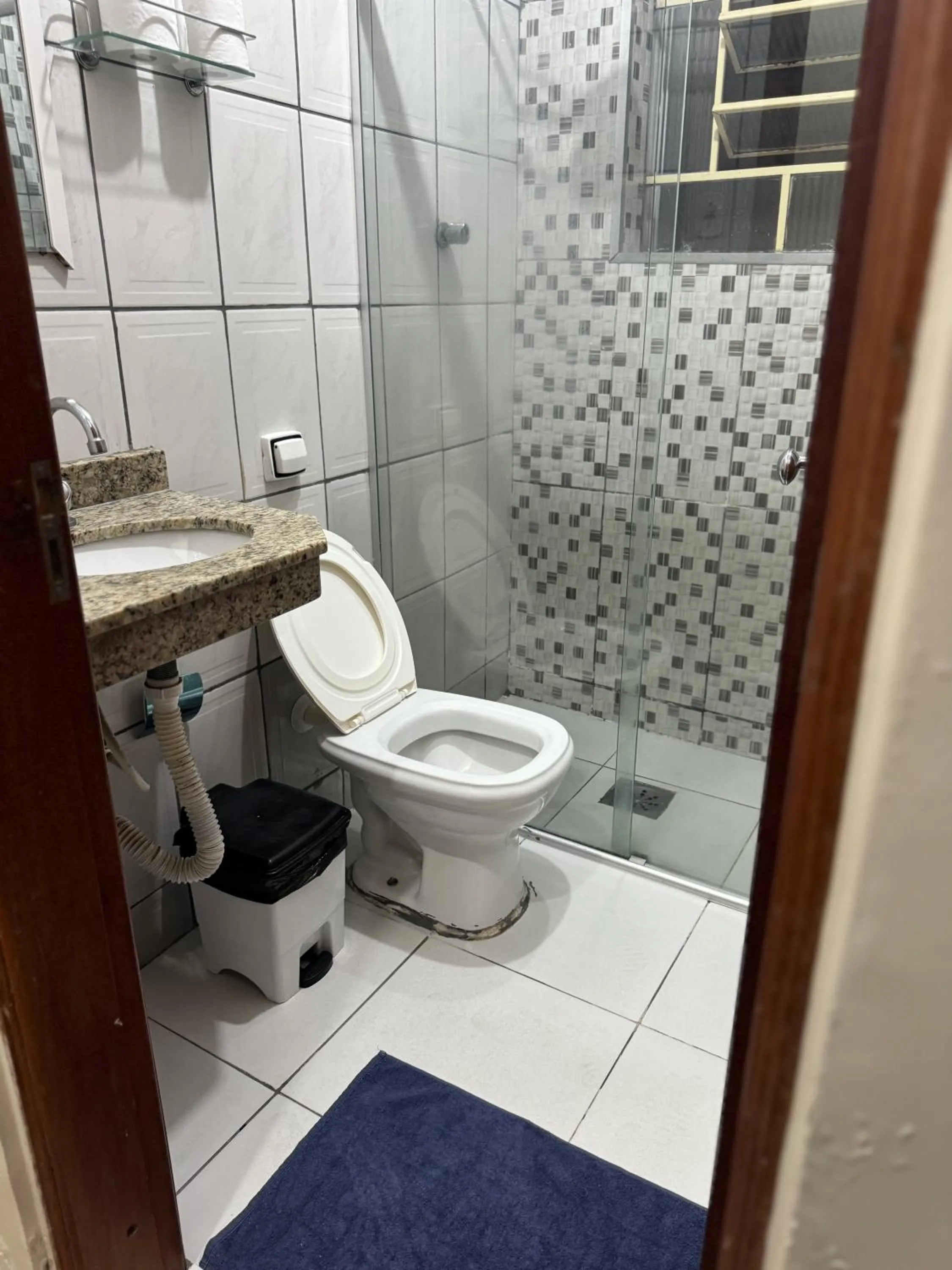Bathroom in Pousada Rabake