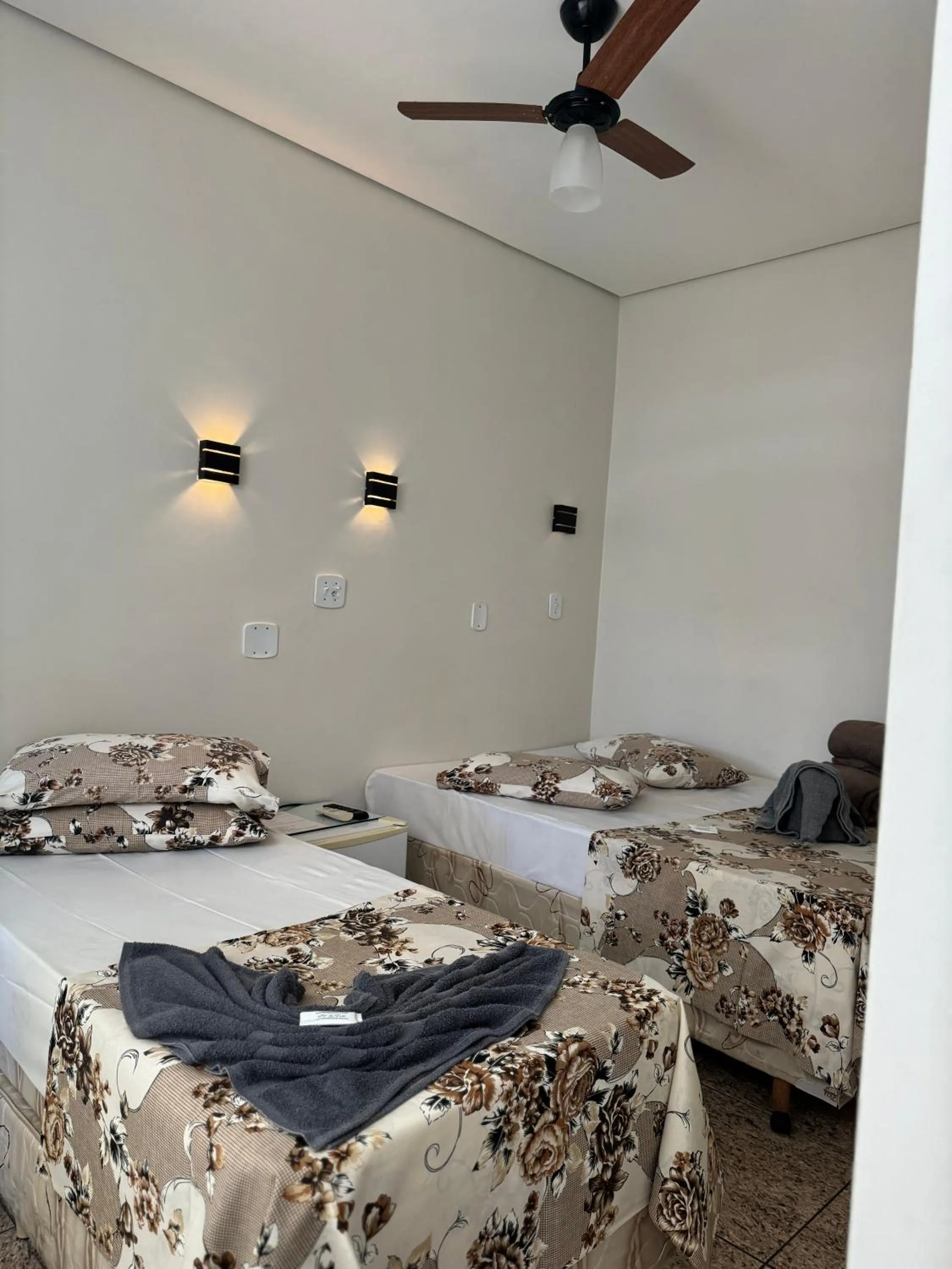 Bed in Pousada Rabake