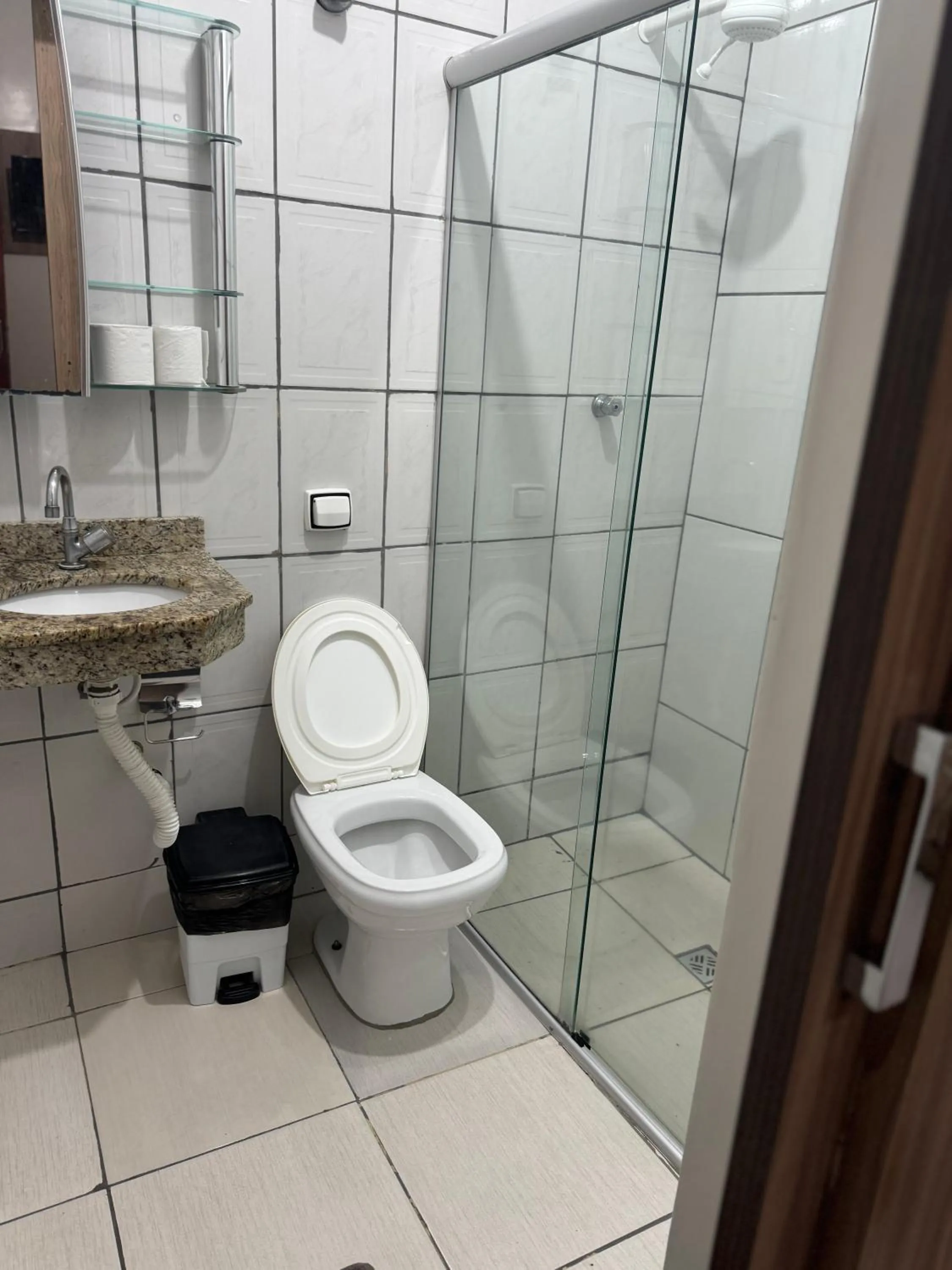 Bathroom in Pousada Rabake