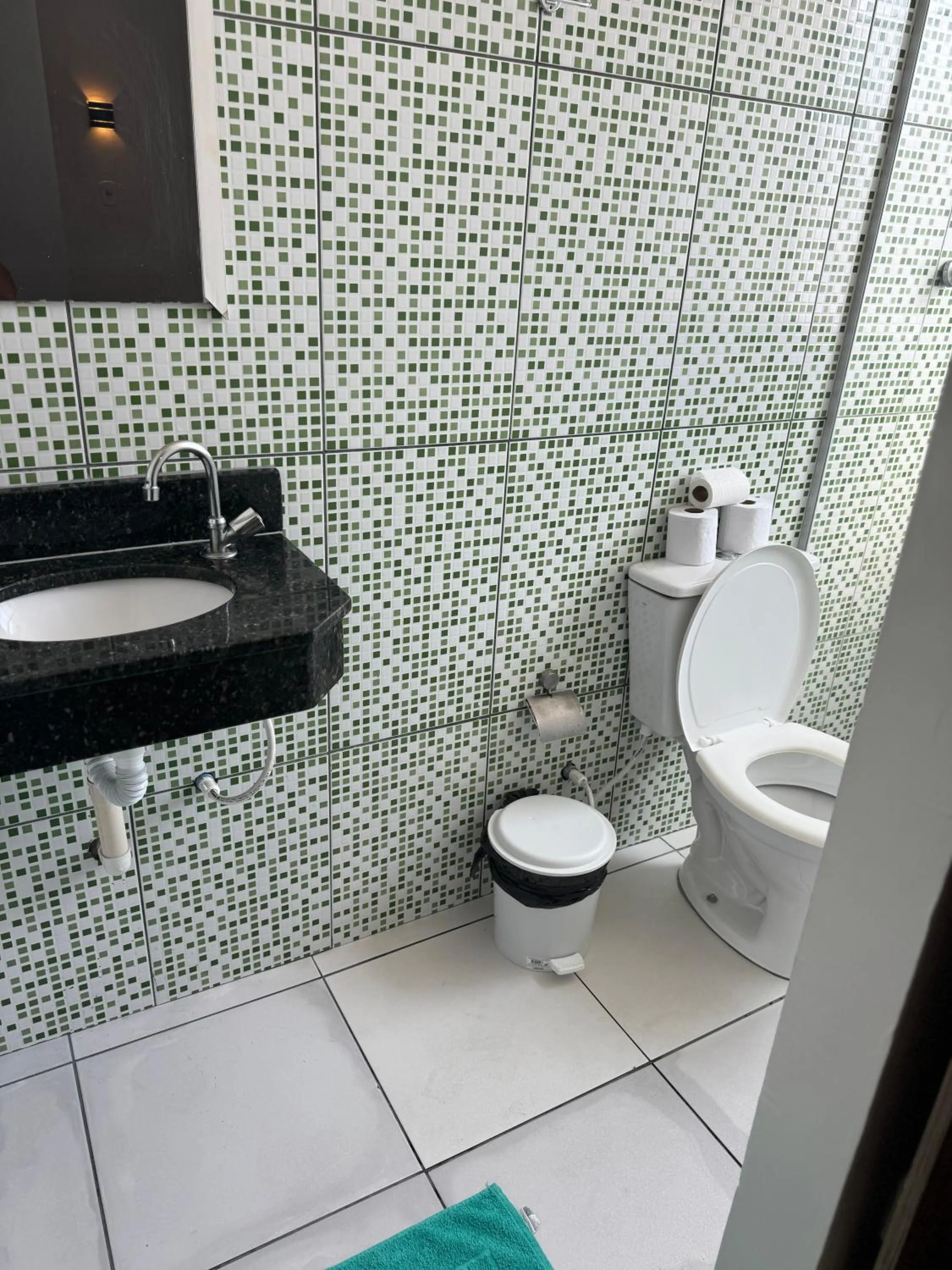 Bathroom in Pousada Rabake