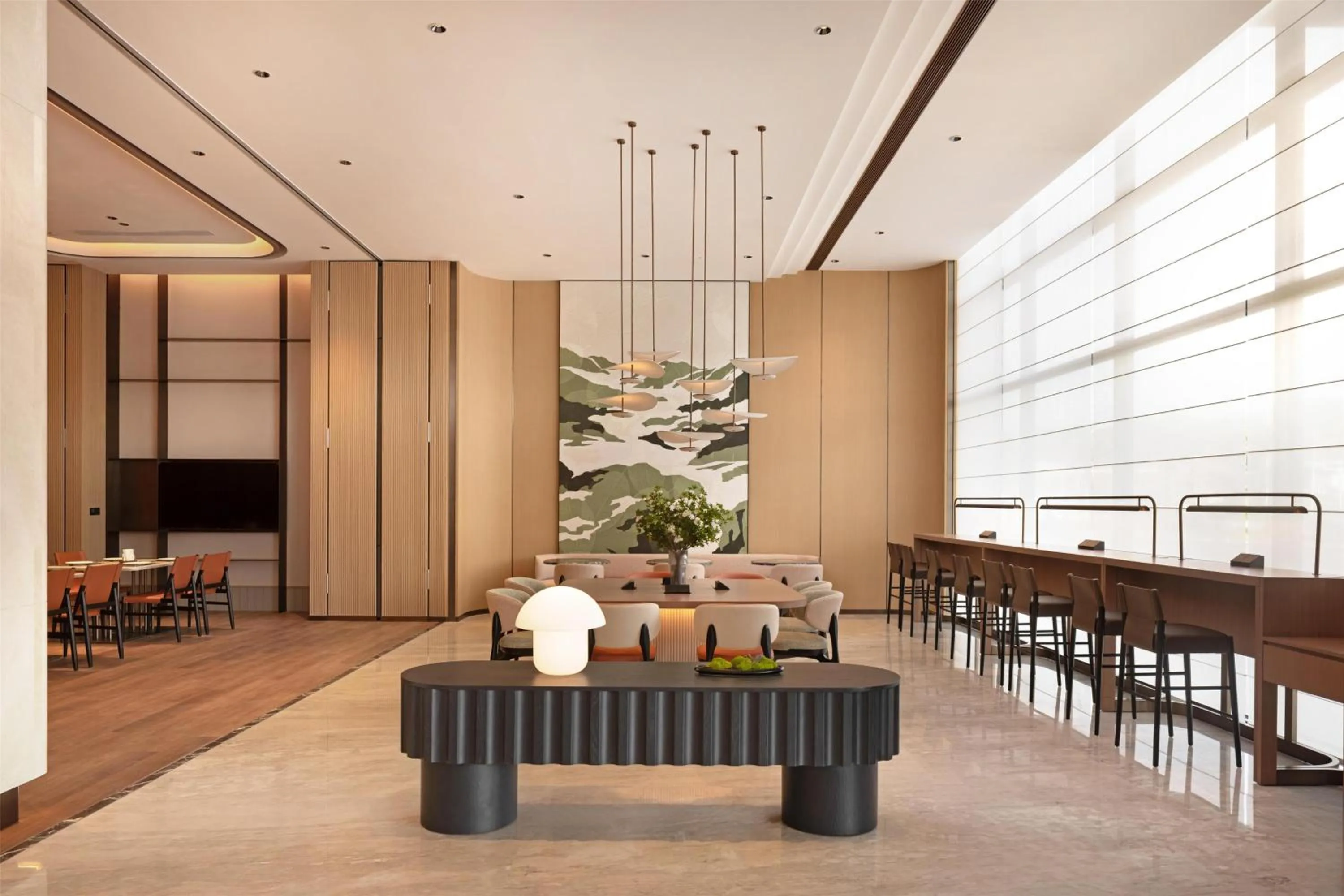 Lobby or reception in Hilton Garden Inn Shaoguan Furong New Town