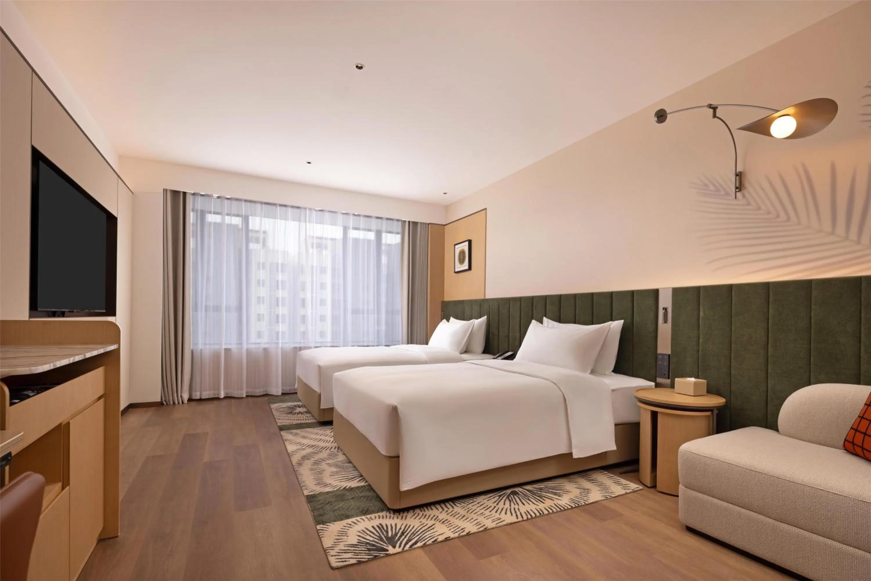 Bed in Hilton Garden Inn Shaoguan Furong New Town