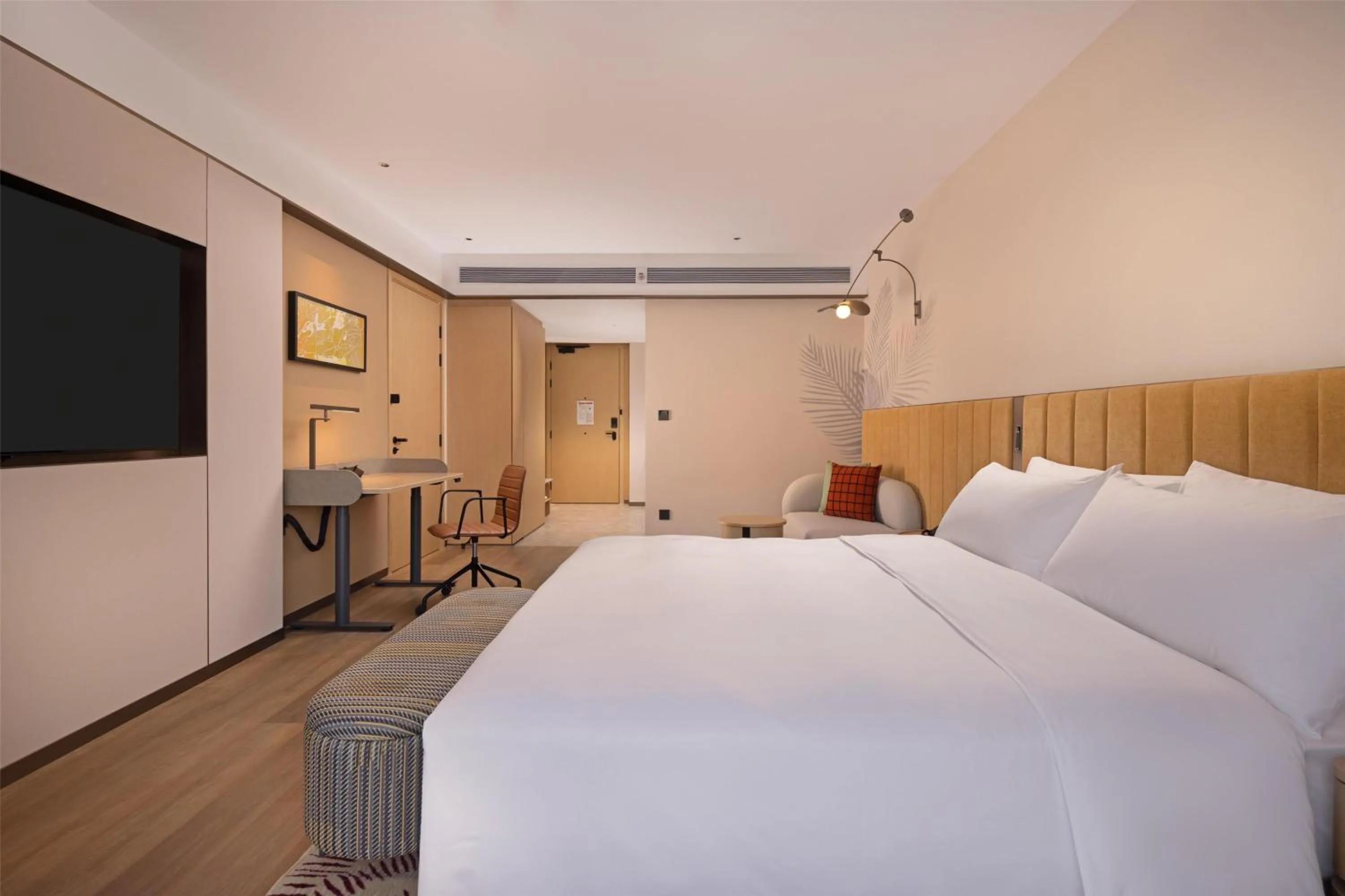 Bed in Hilton Garden Inn Shaoguan Furong New Town